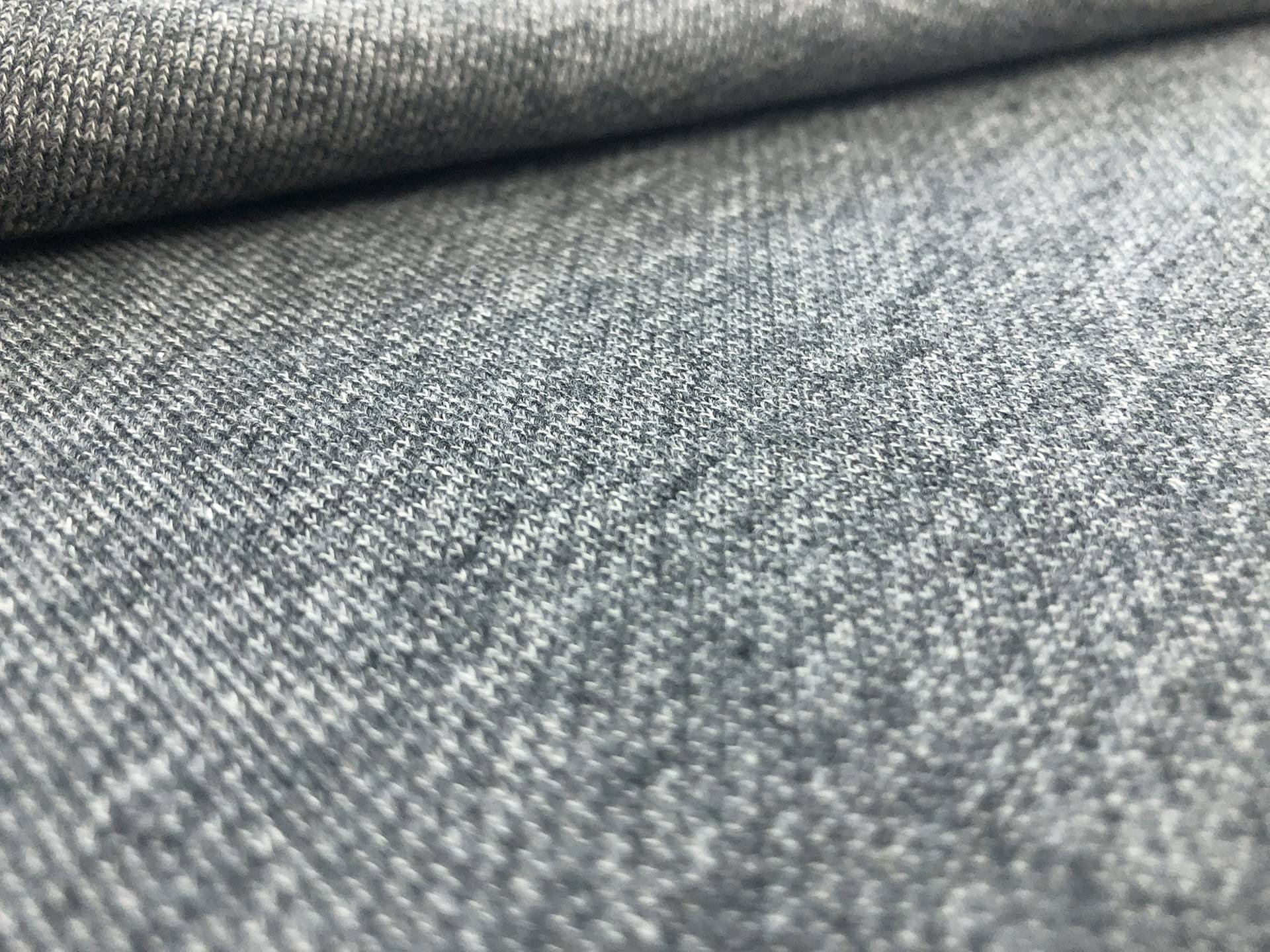 11 oz Japanese French Terry Knit in Dark Heather Grey