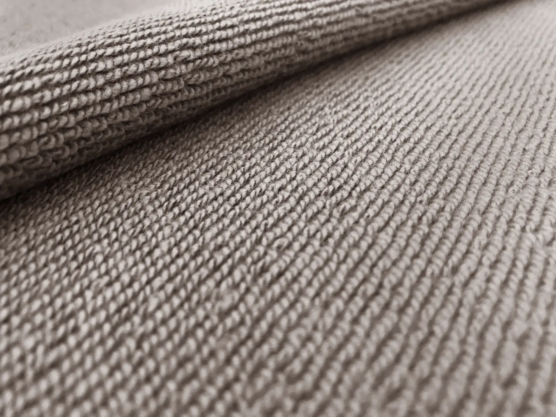 11oz French Terry Knit in Dark Taupe