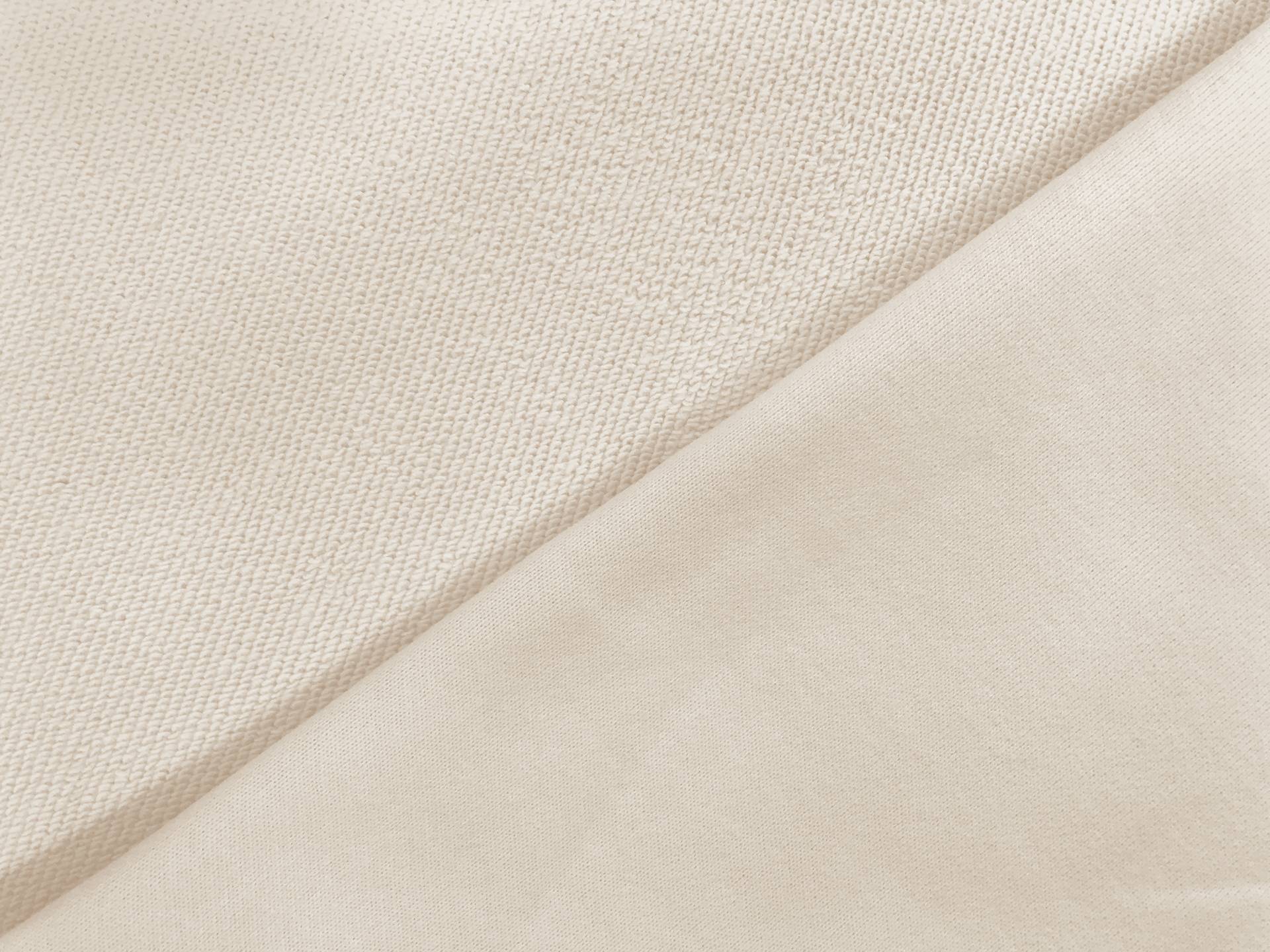 Japanese French Terry Knit in Ivory