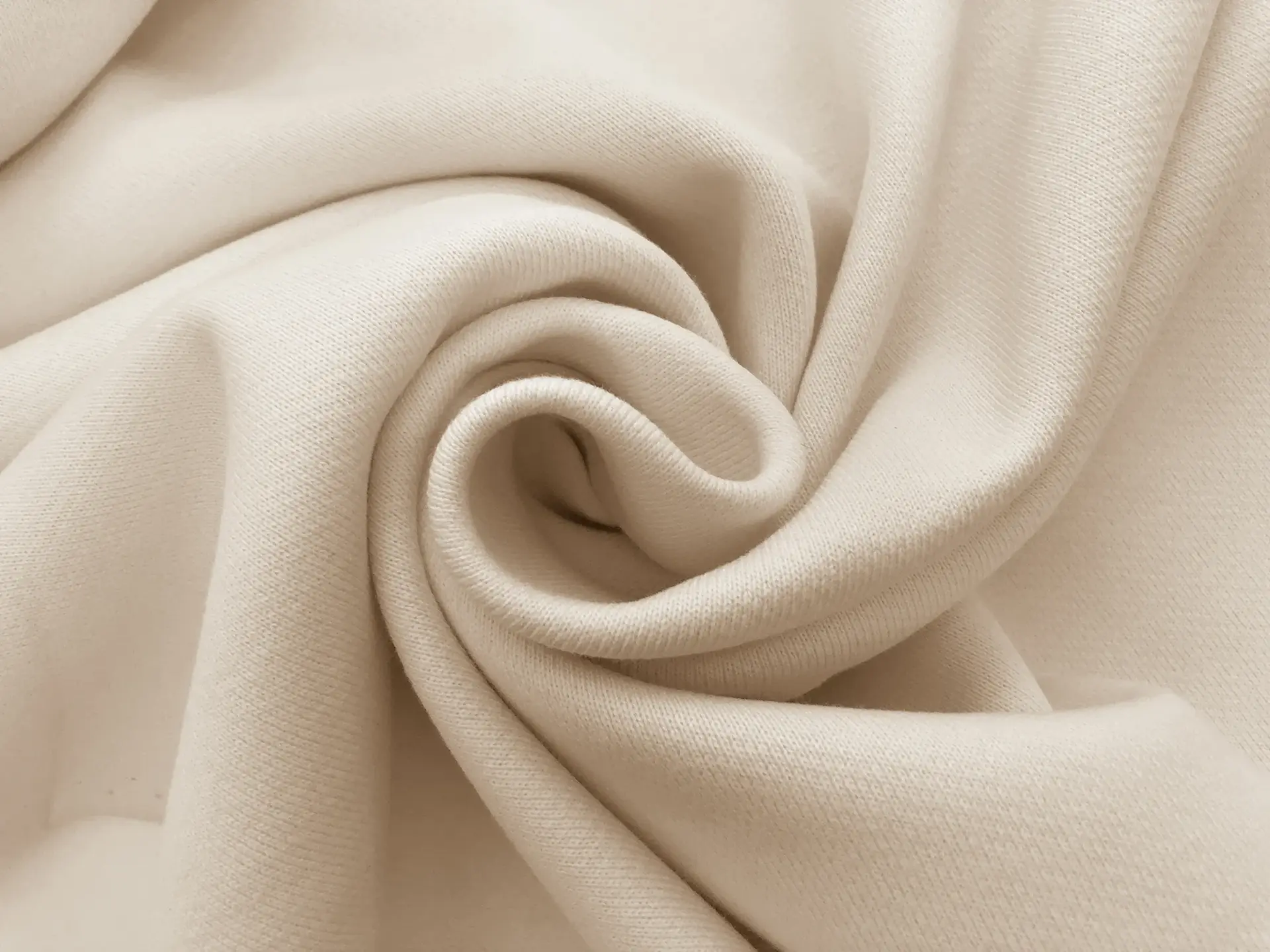 Japanese French Terry Knit in Ivory