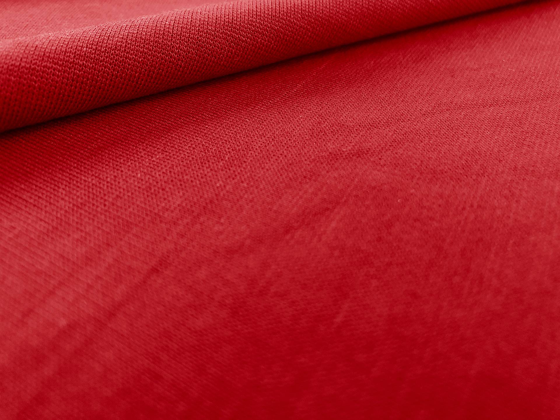 Doubleface Ponte Knit in Red