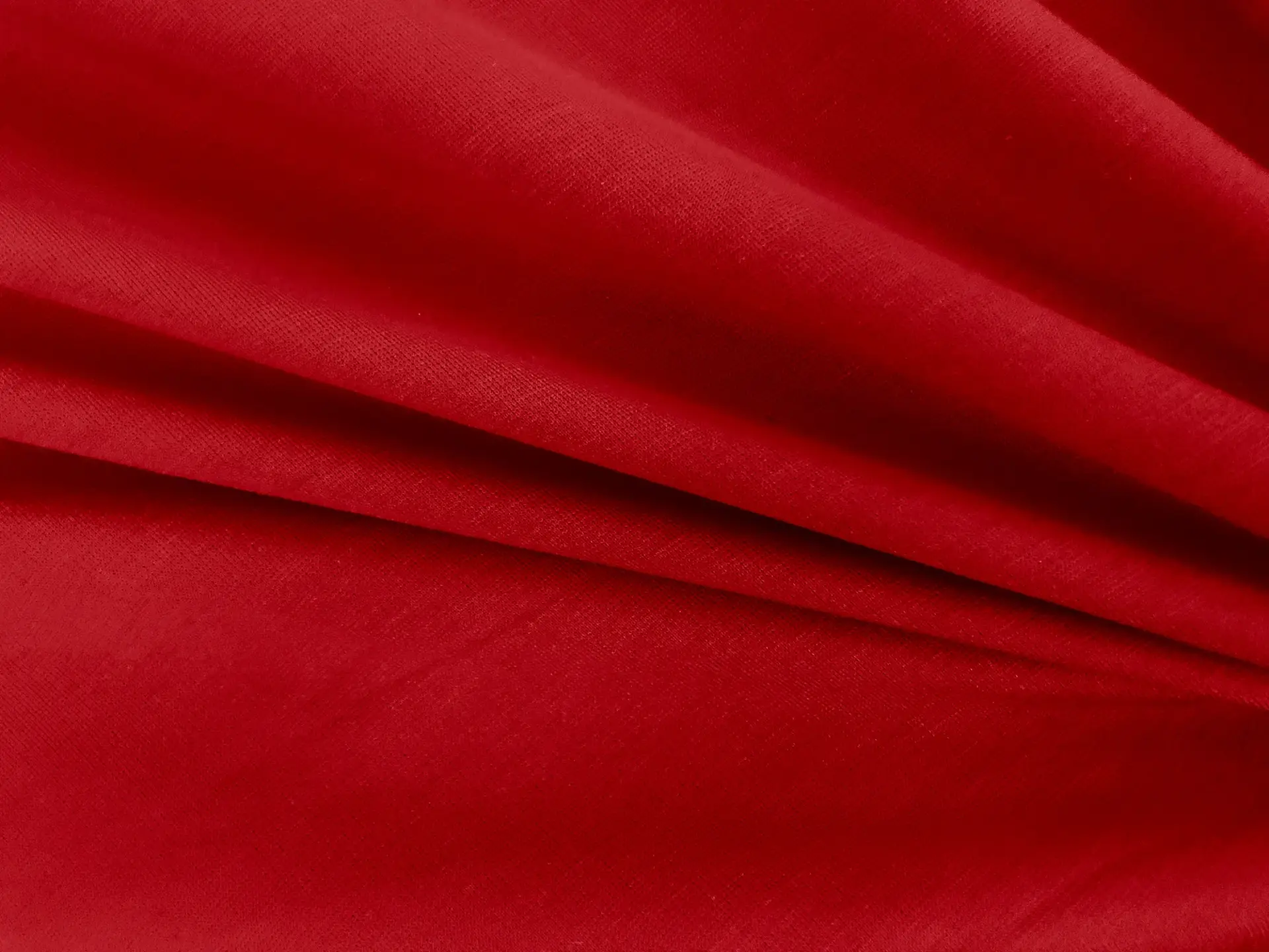 Doubleface Ponte Knit in Red