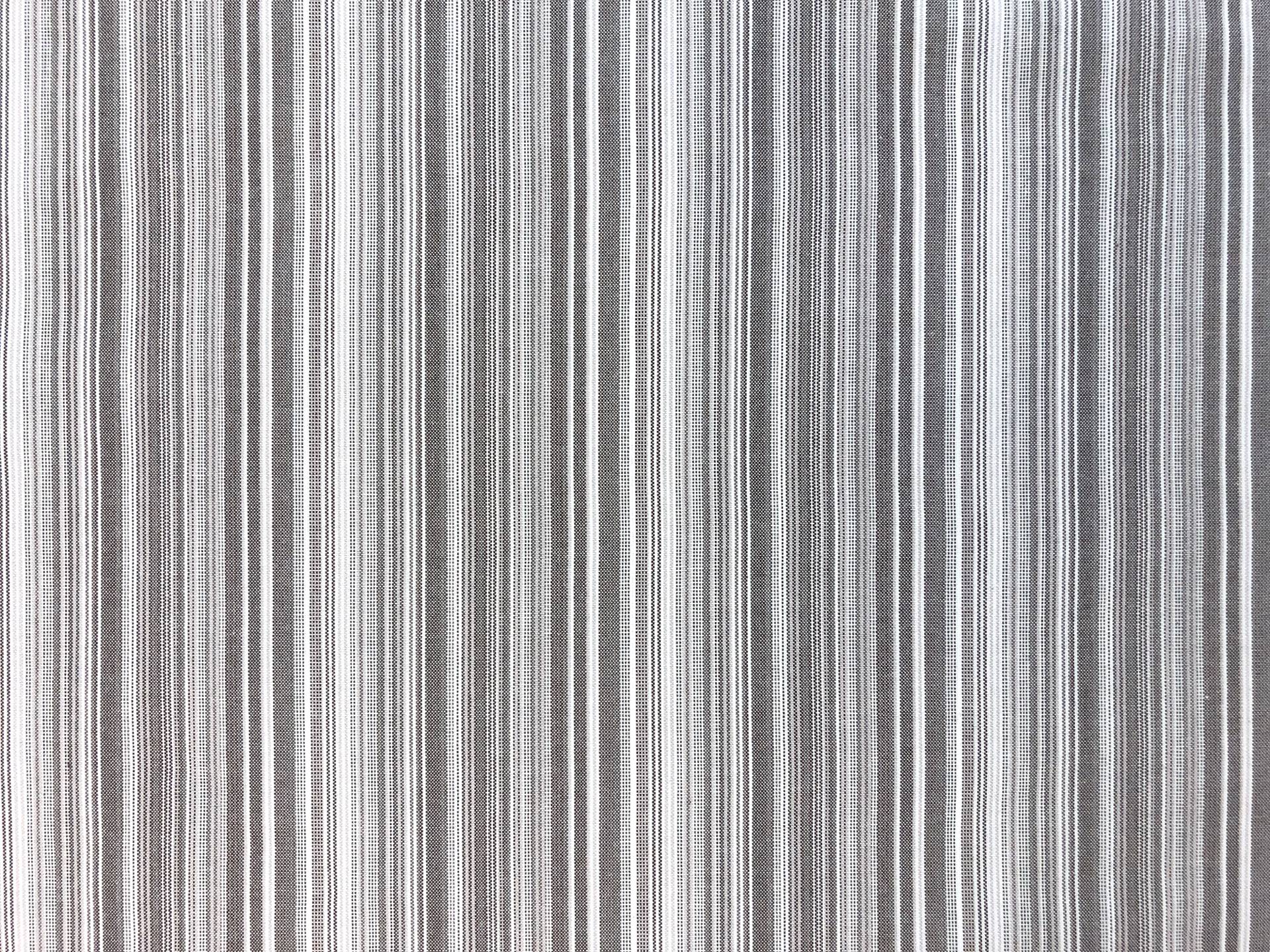 Cotton Multi Track Stripes Shirting in Capuccino