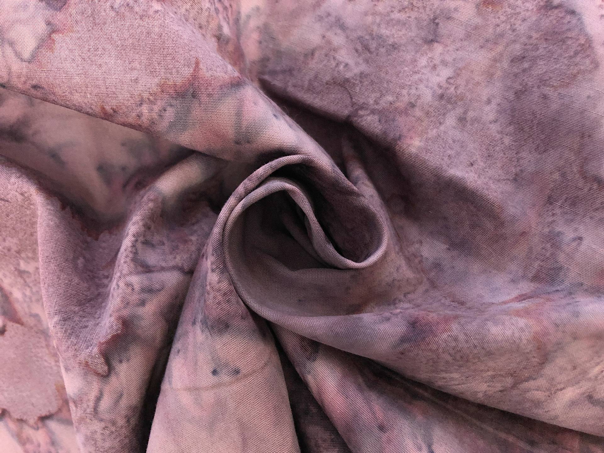 Cotton Batik in Dark Mauve