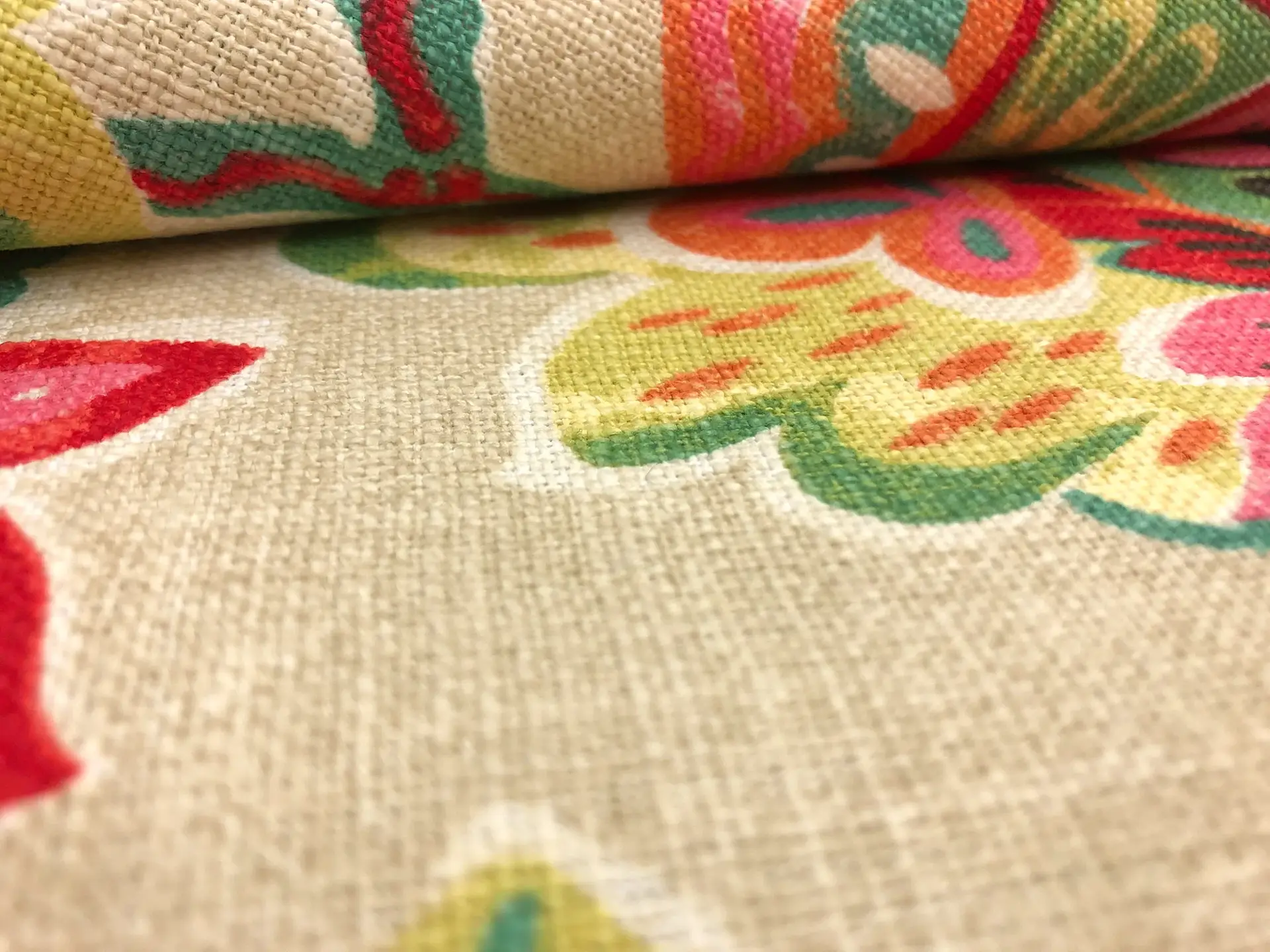 Cotton Upholstery Floral Print in Summer