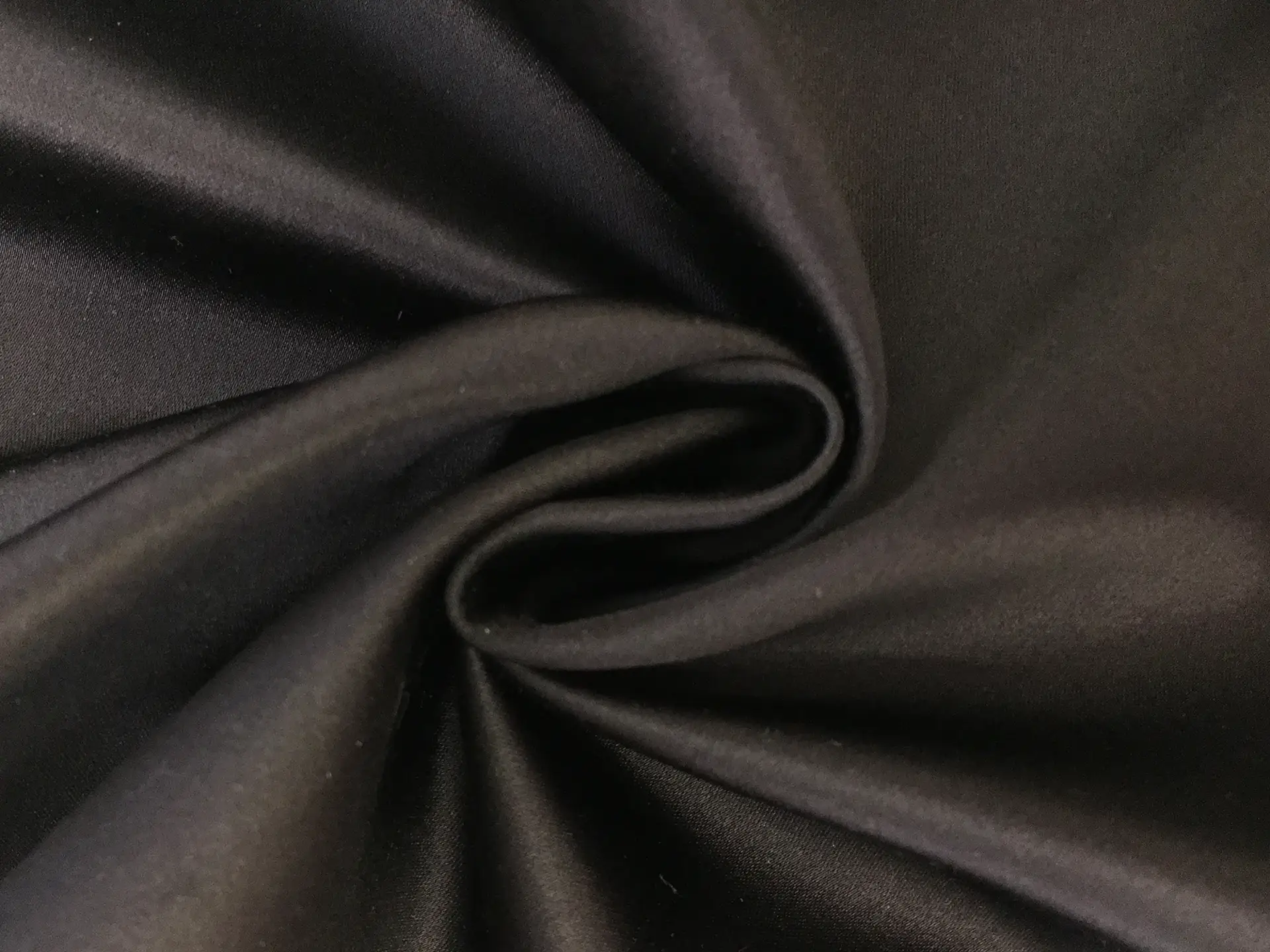 Double Face Silk Satin in Dark Chocolate