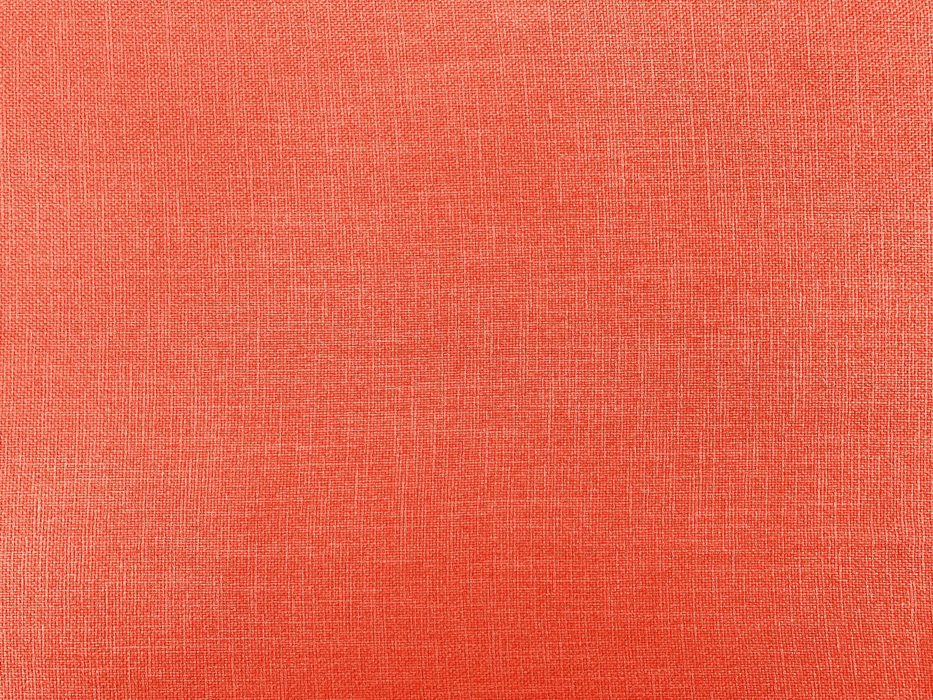 Linen Look Polyester in Coral