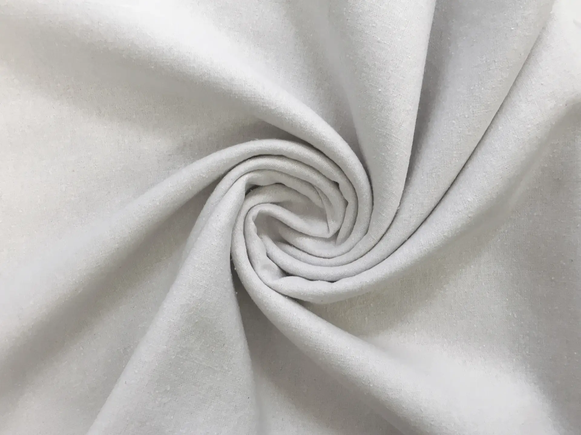 Silk Noil in Pearl