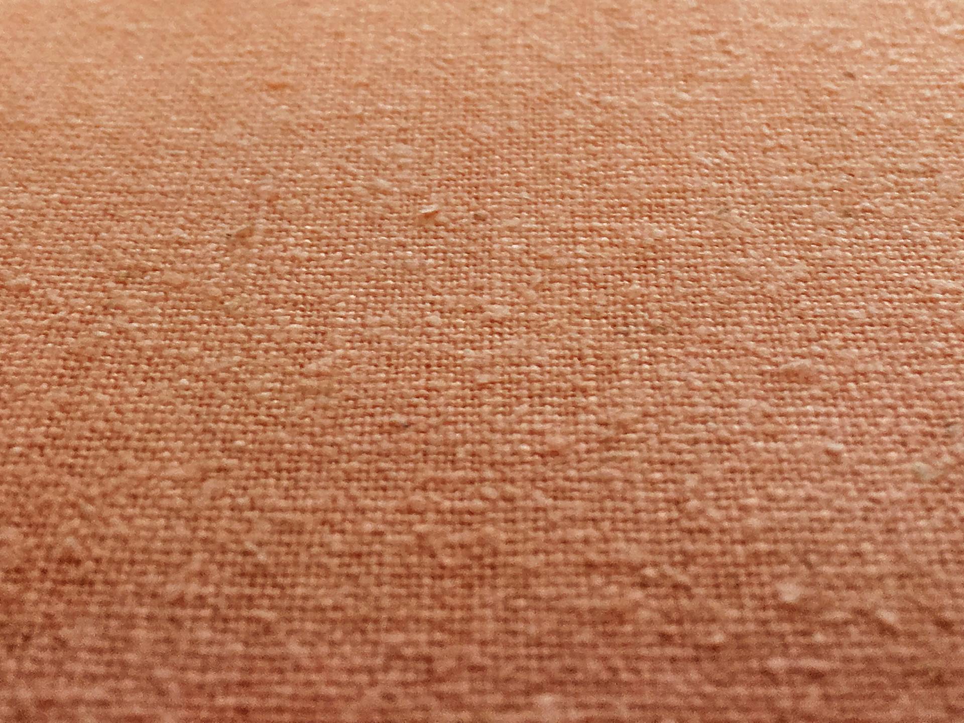 Silk Noil in Peach
