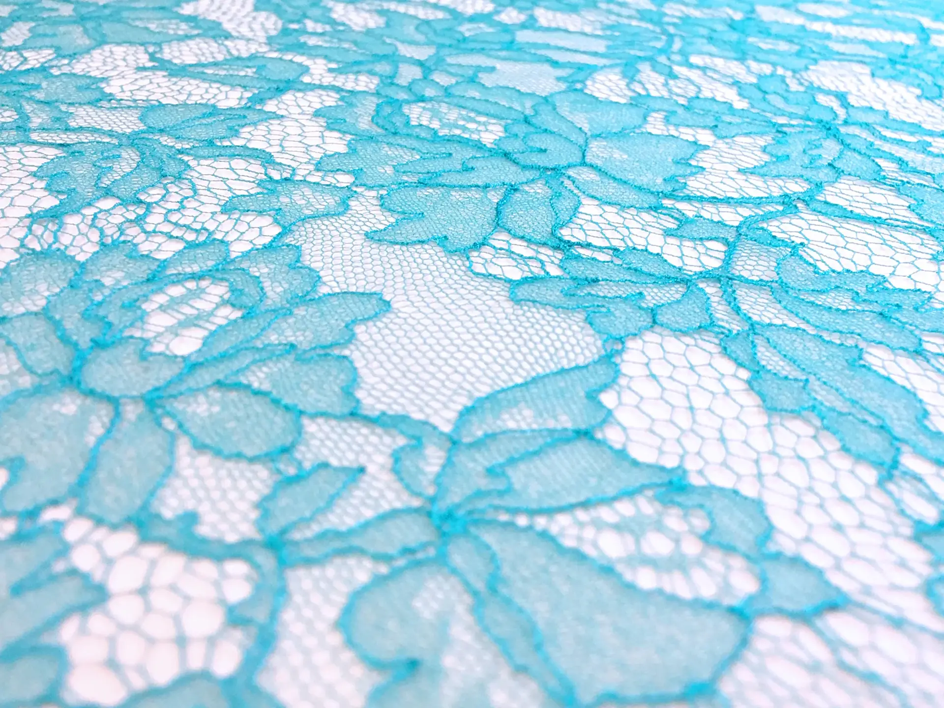 Chantilly Lace in Turquoise 