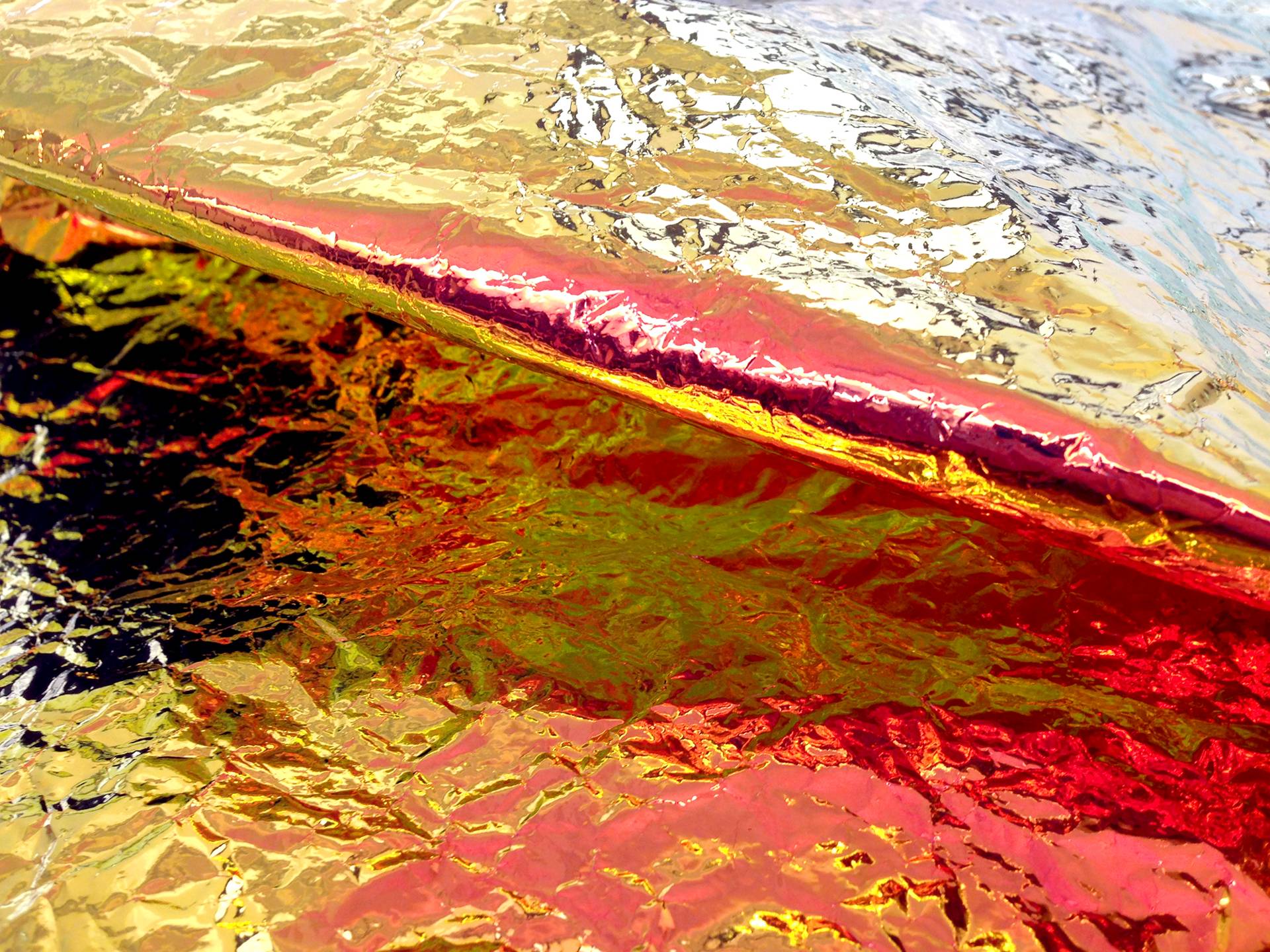 Polyester and Polyurethane Blend Metallic Foil