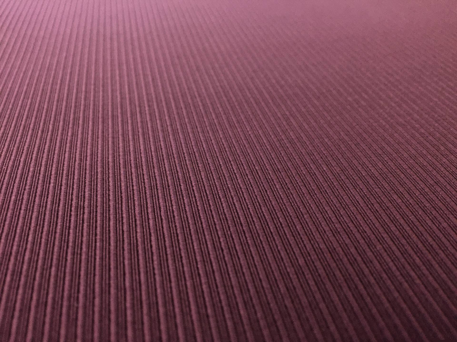 Pure Silk Ottoman in Plum