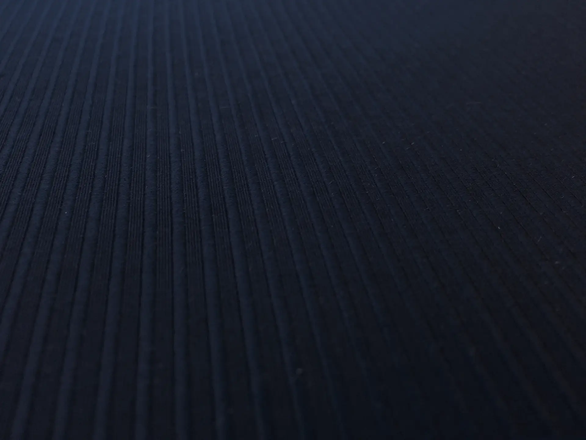 Pure Silk Ottoman in Midnight Navy