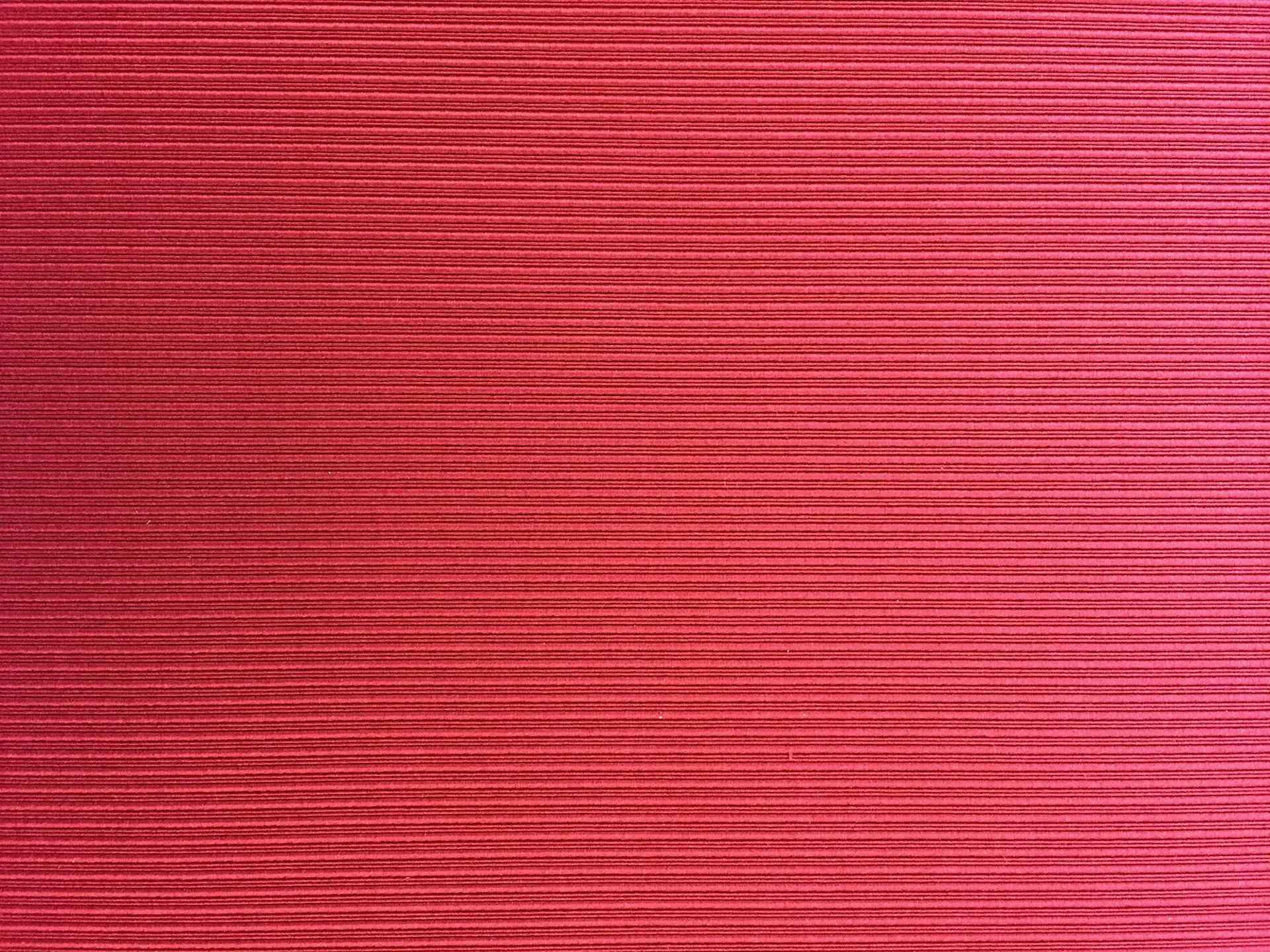 Pure Silk Ottoman in Ruby