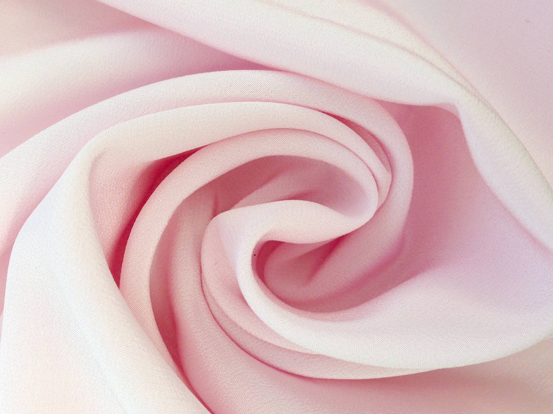 Italian Couture Silk Crepe de Chine in Baby Pink