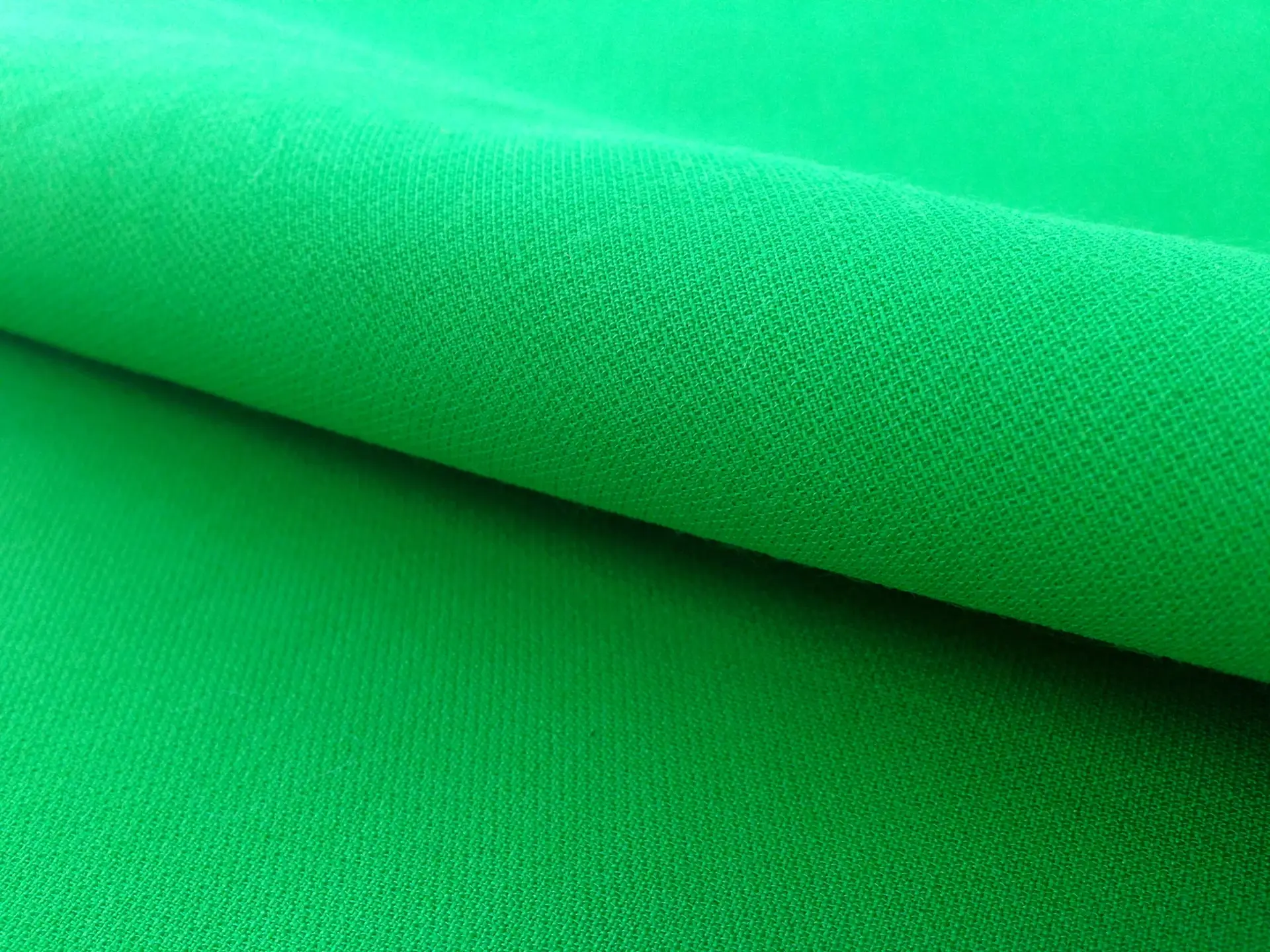 Silk and Wool in Apple Green