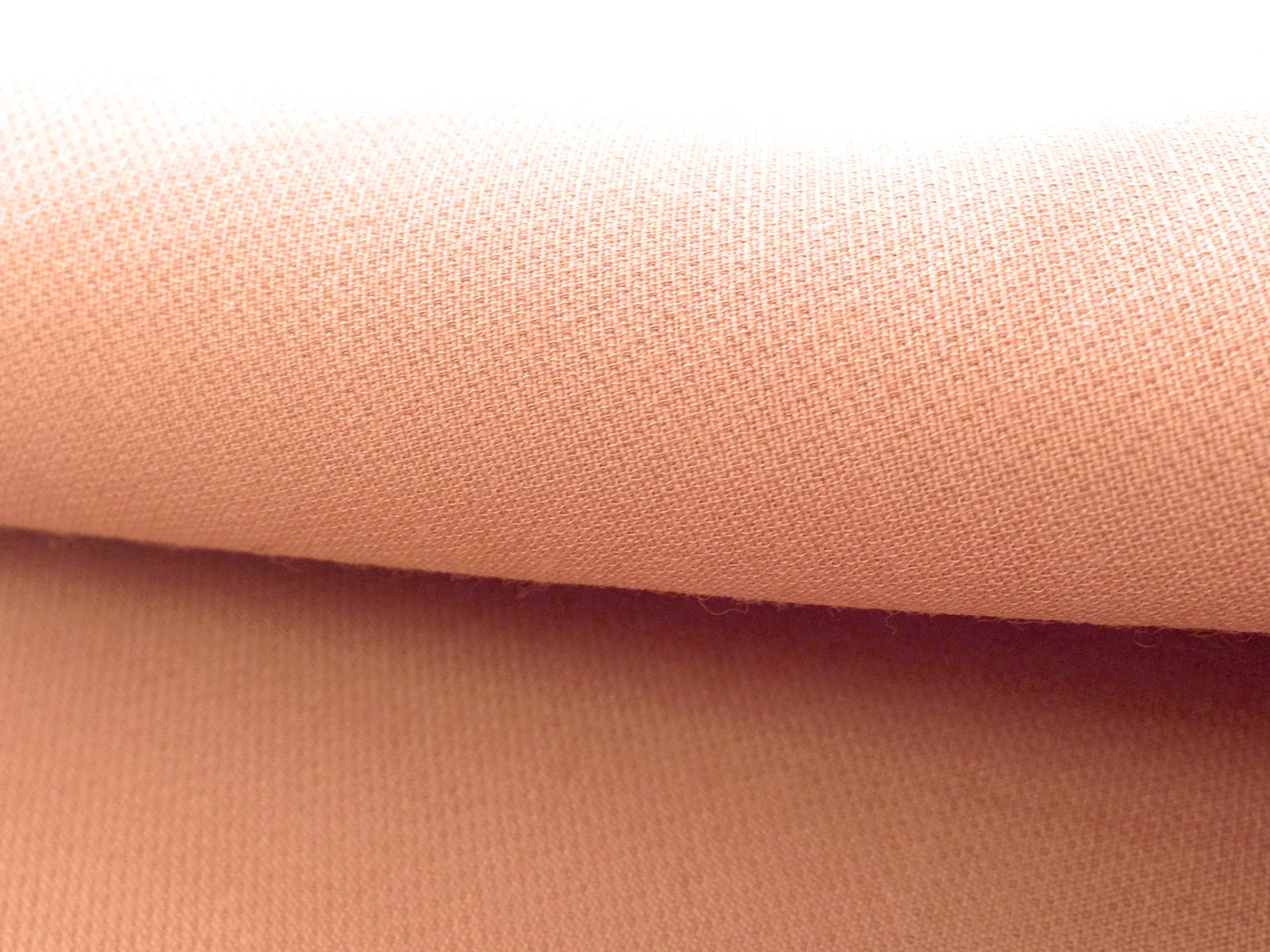 Silk and Wool in Peach