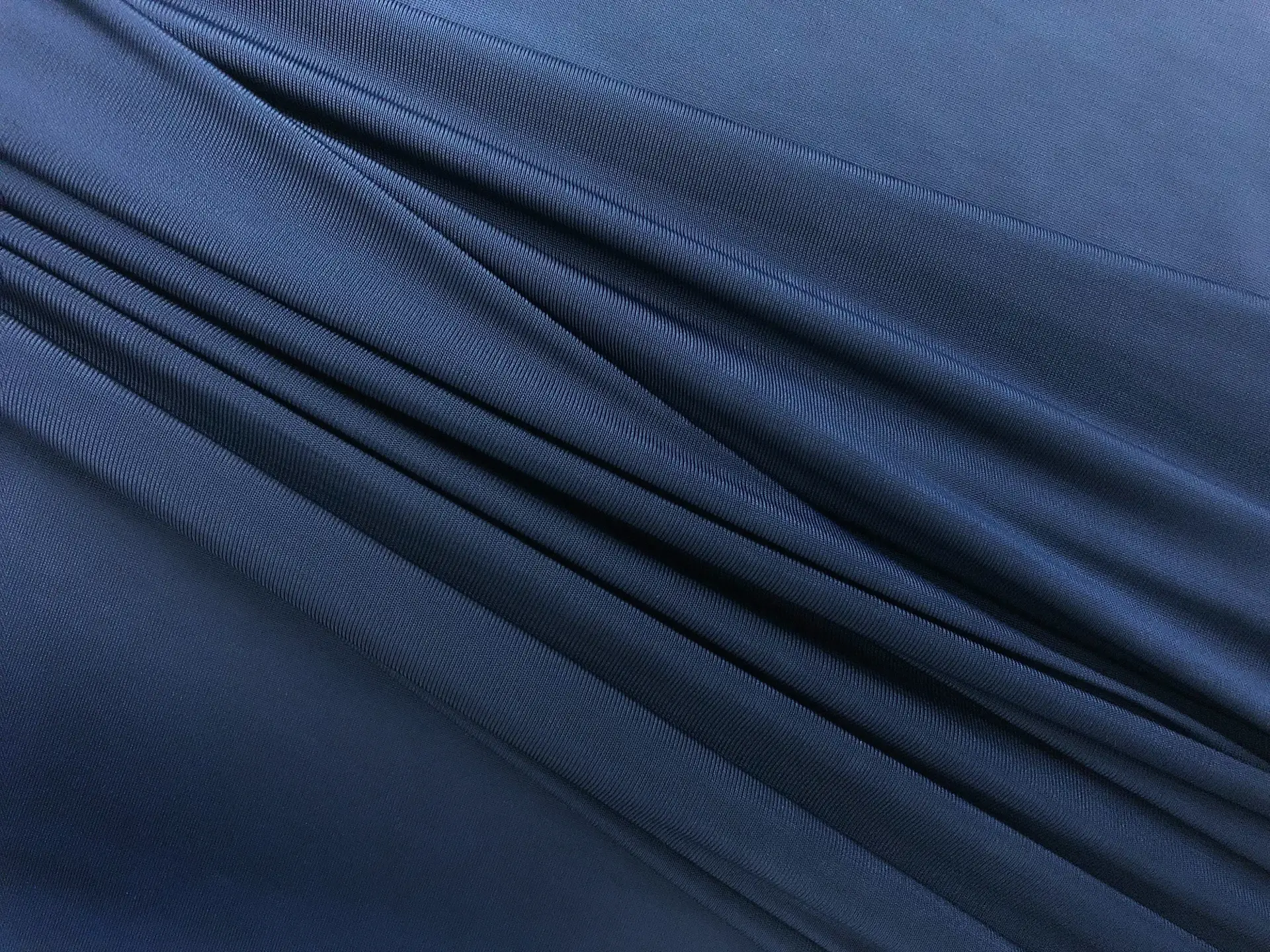 Static Free Poly Blend Jersey Lining in Navy
