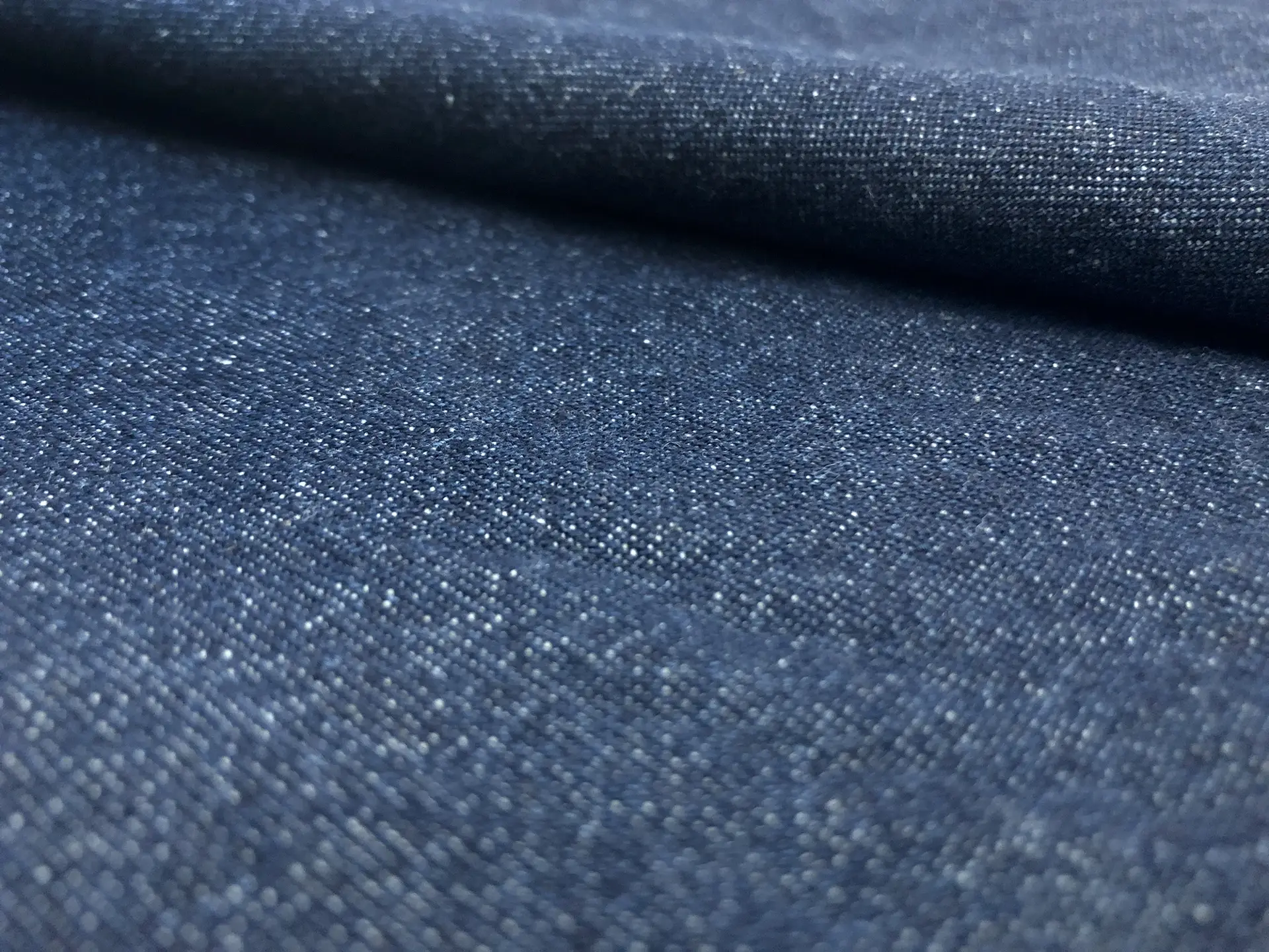 8 oz Cotton Denim in Indigo Wash