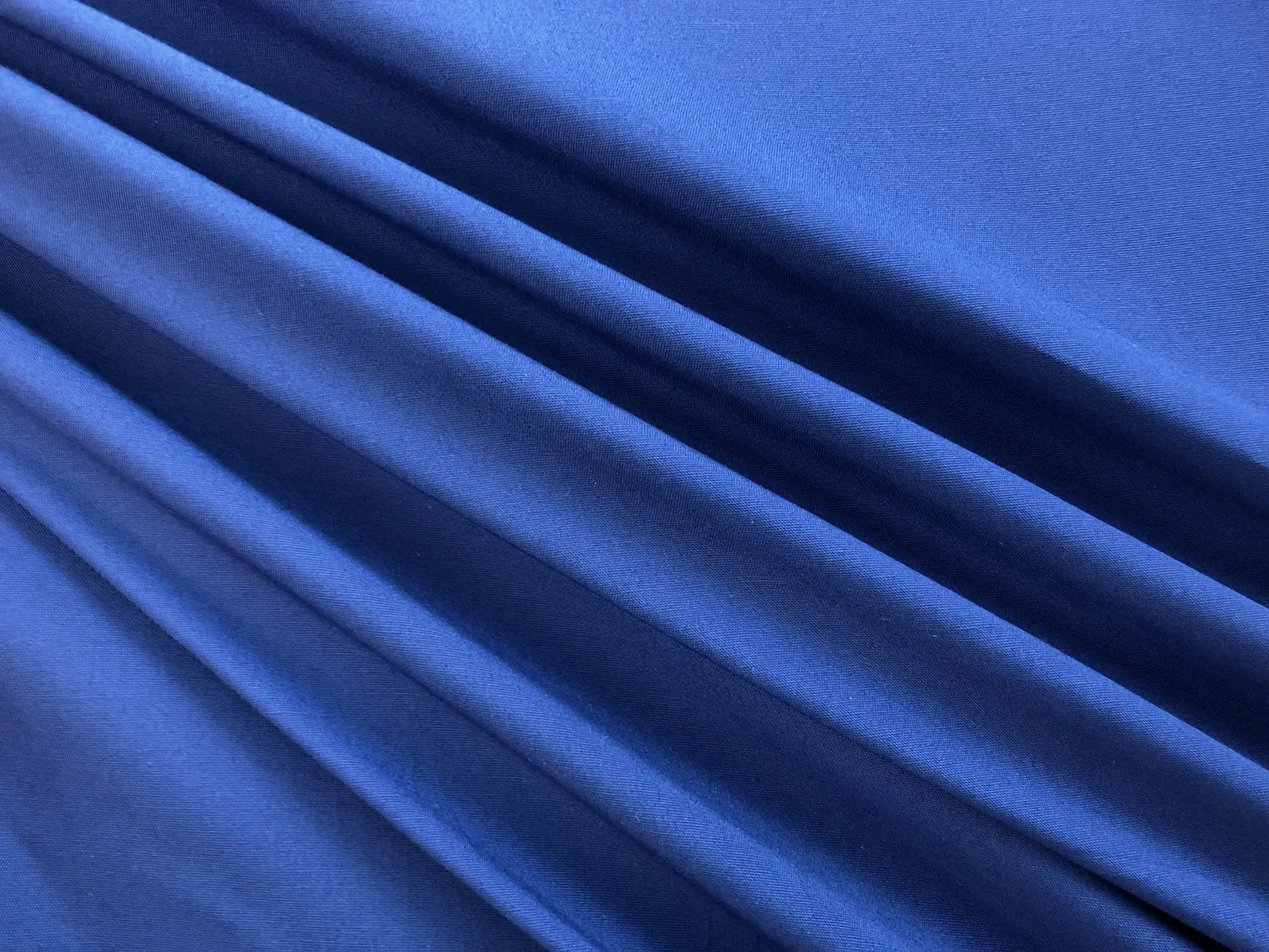 Sustainable Cotton Poplin in Blue