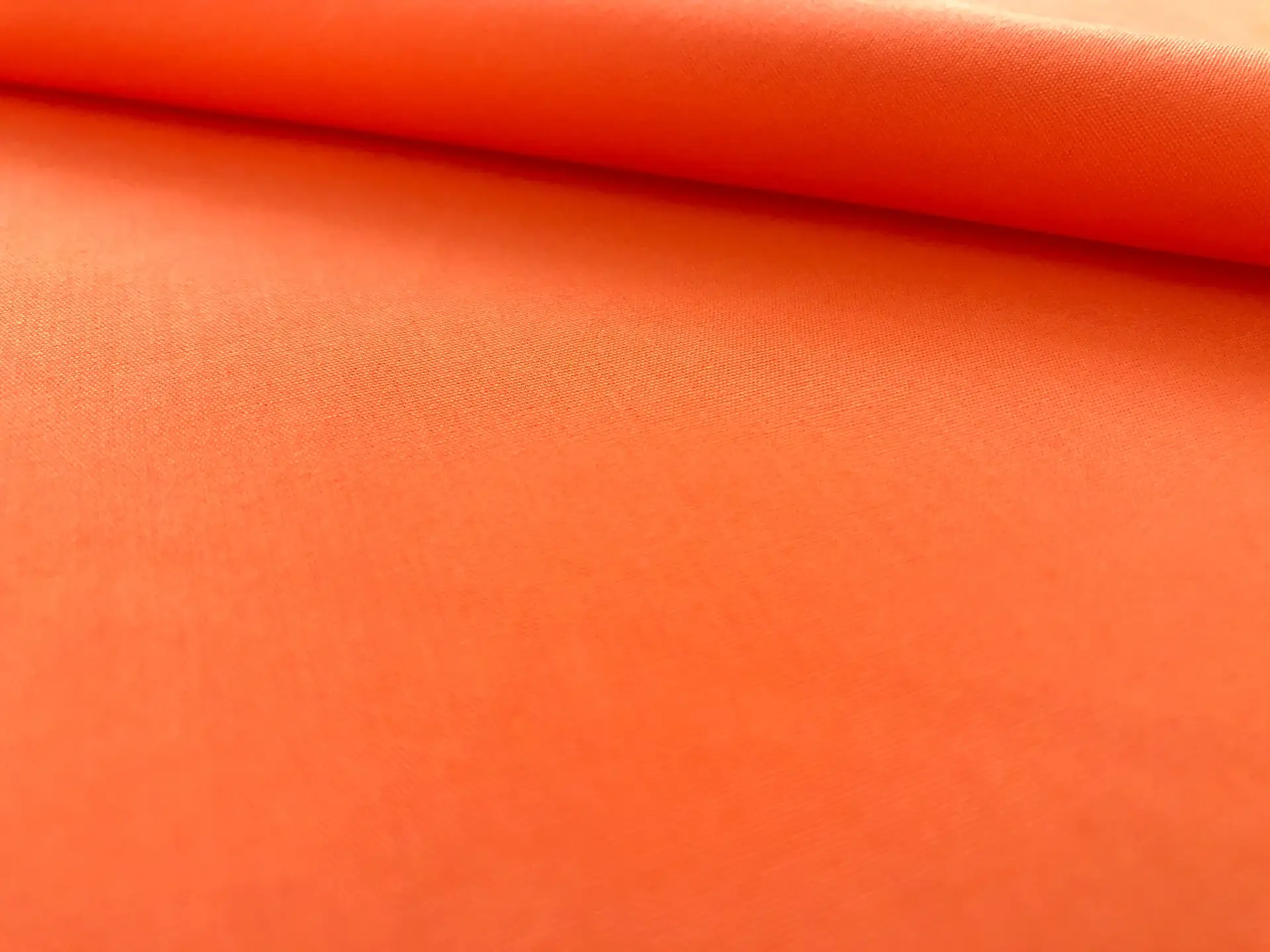 Sustainable Cotton Poplin in Orange