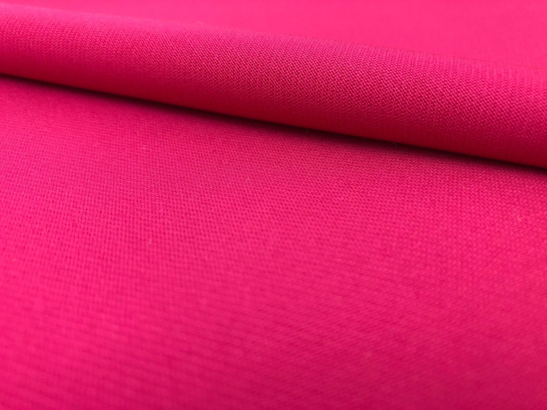 Italian Wool Satin Faille in Magenta Pink