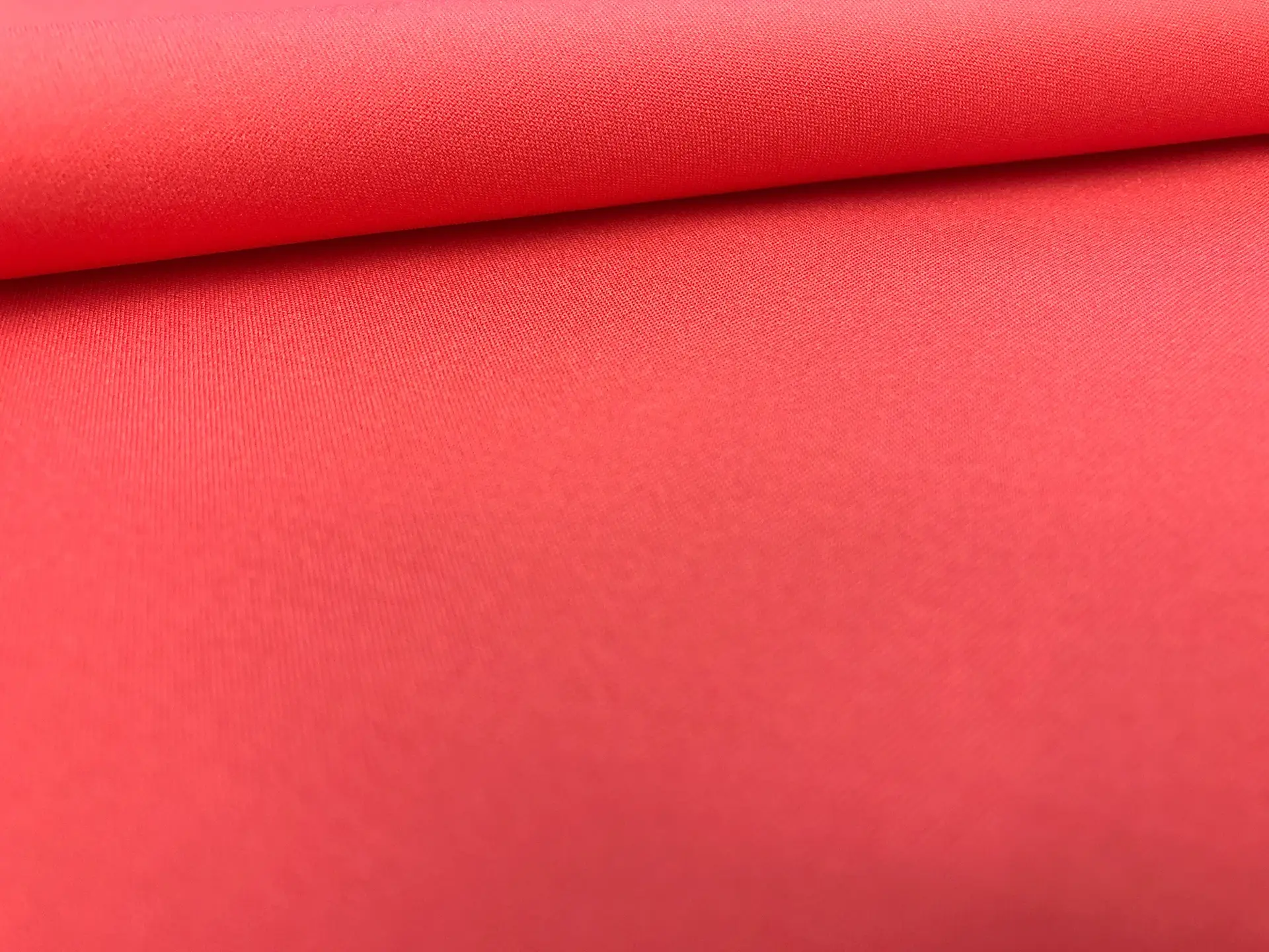 Cotton Nylon Spandex Suiting in Coral