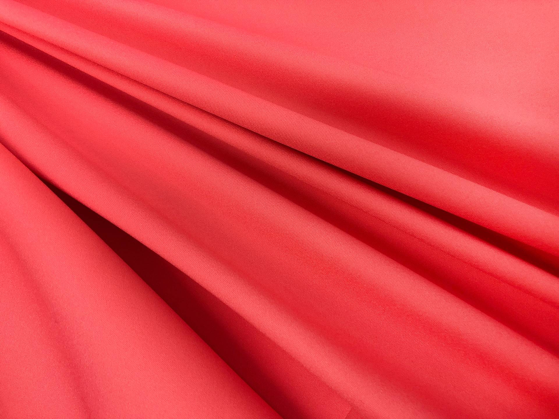 Cotton Nylon Spandex Suiting in Coral
