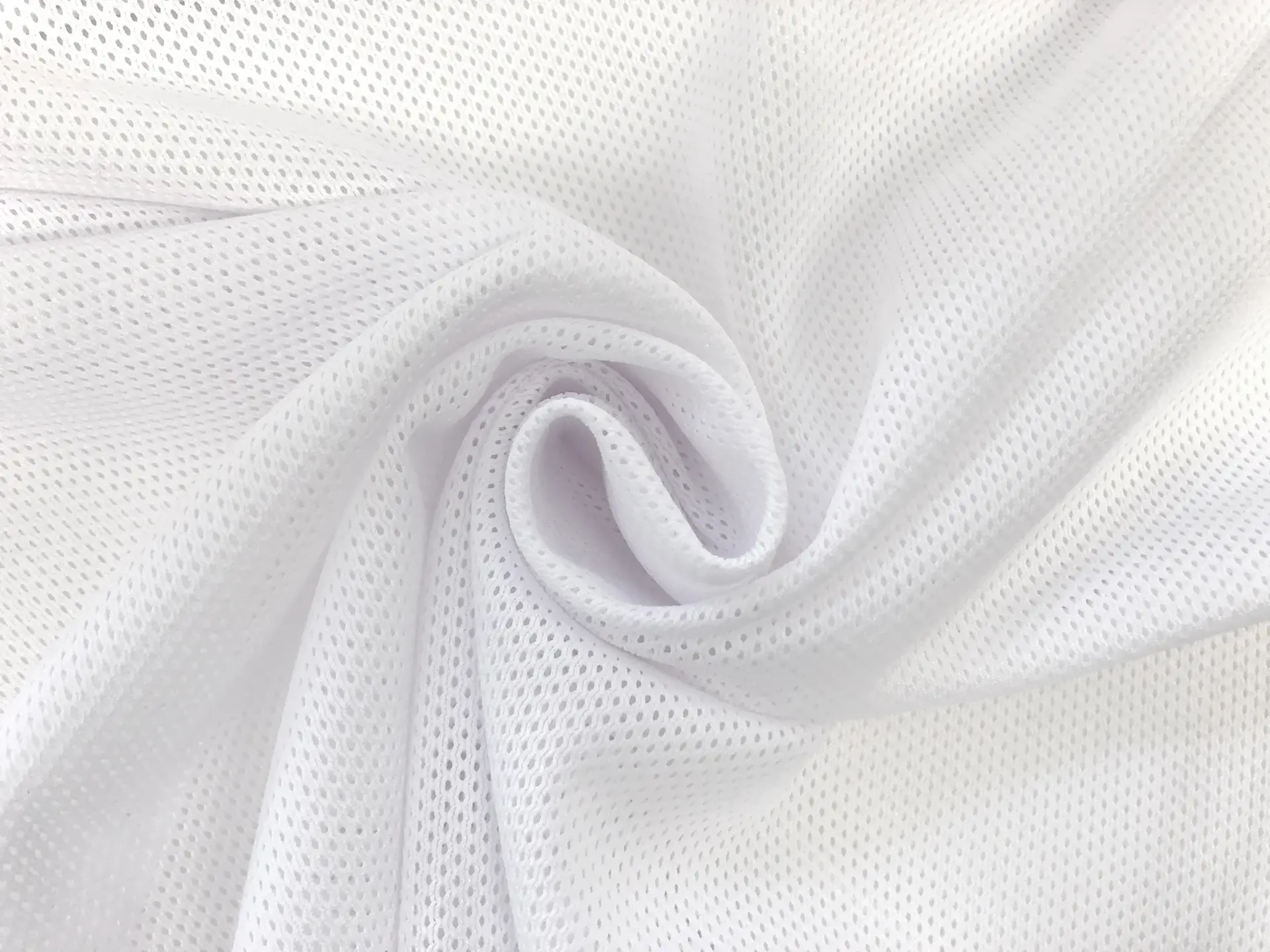 Knit Mesh in White