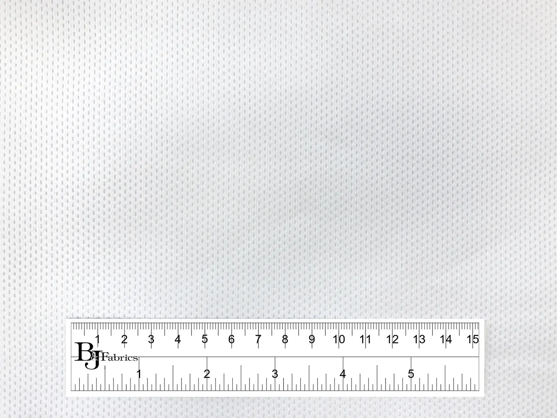 Knit Mesh in White
