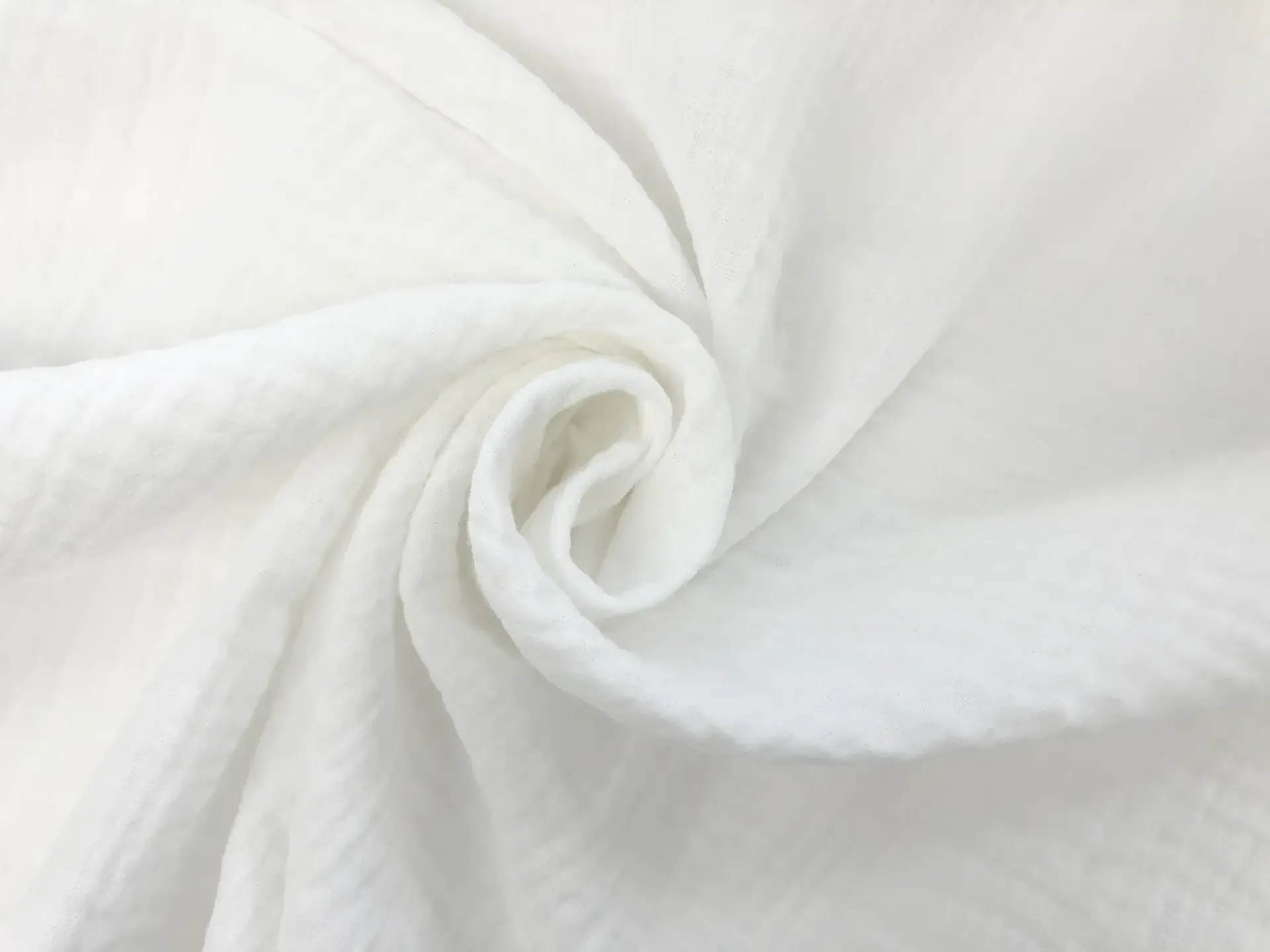 Cotton Double Gauze in Optic White