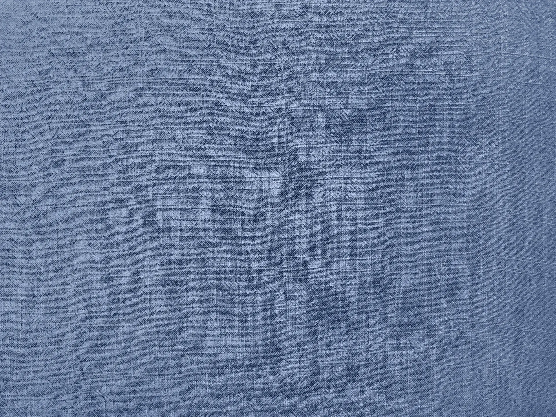 Sustainable Viscose Linen Blend Noil in Denim Blue