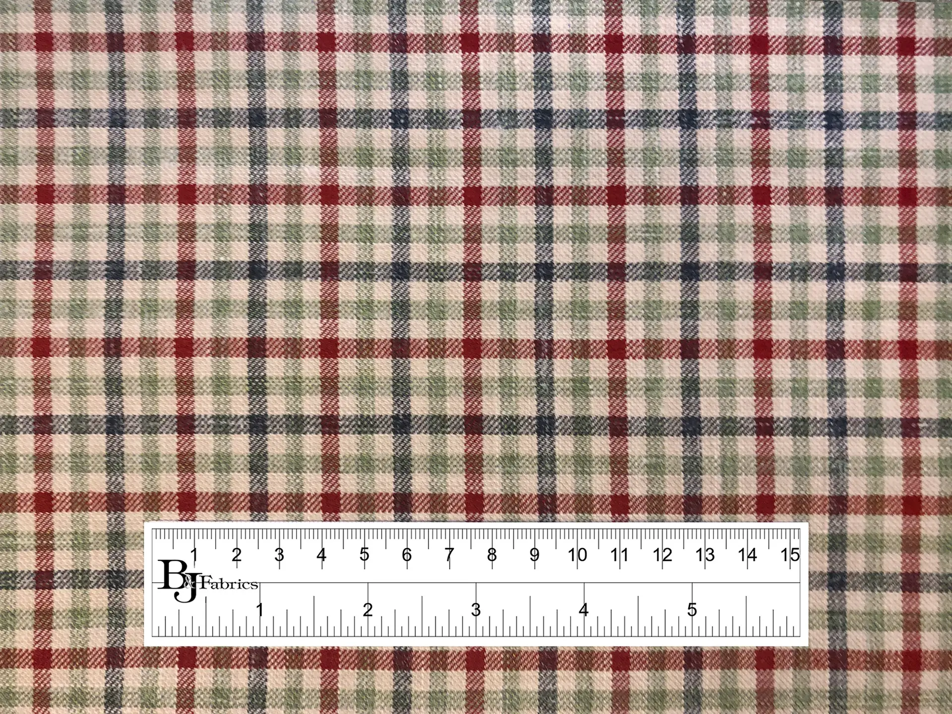 Linen, Wool & Silk Summer Plaid Suiting