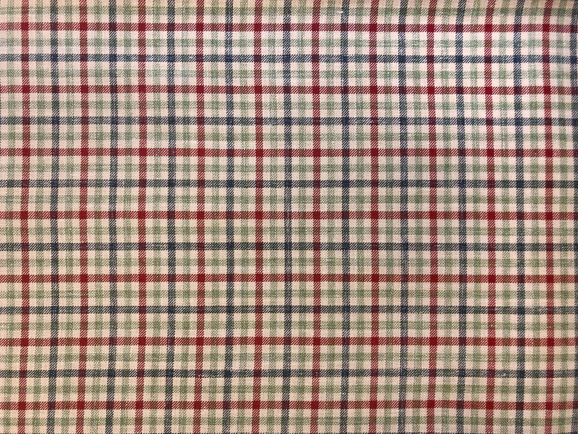 Linen, Wool & Silk Summer Plaid Suiting