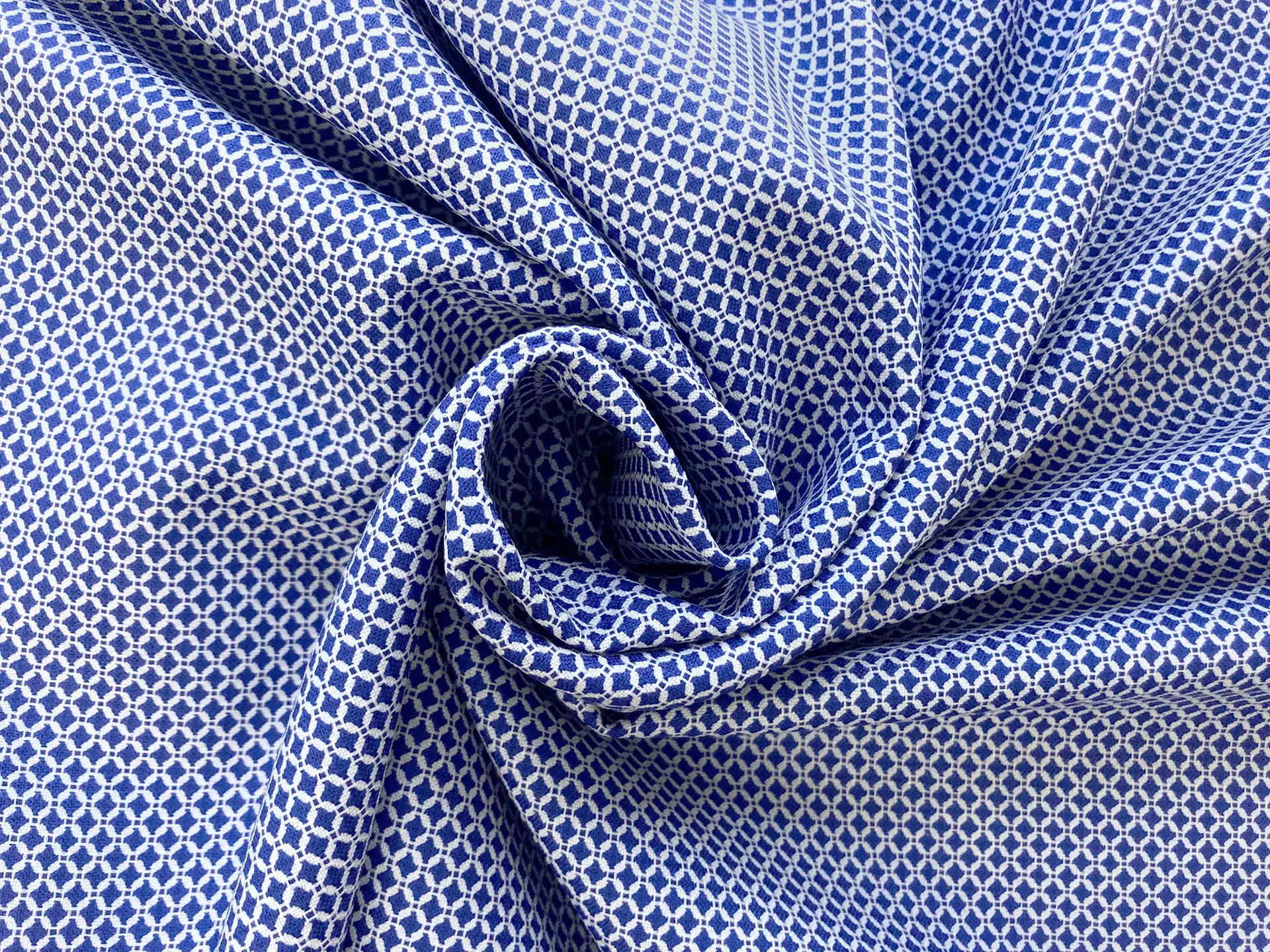 Italian Wool Novelty Dobby Suiting in Blueberry
