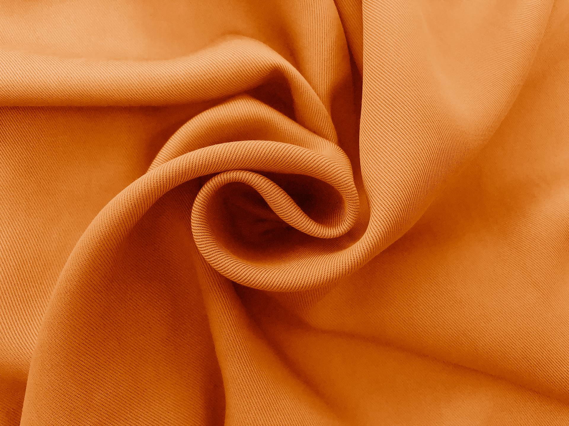 Sustainable Lyocell Twill in Caramel
