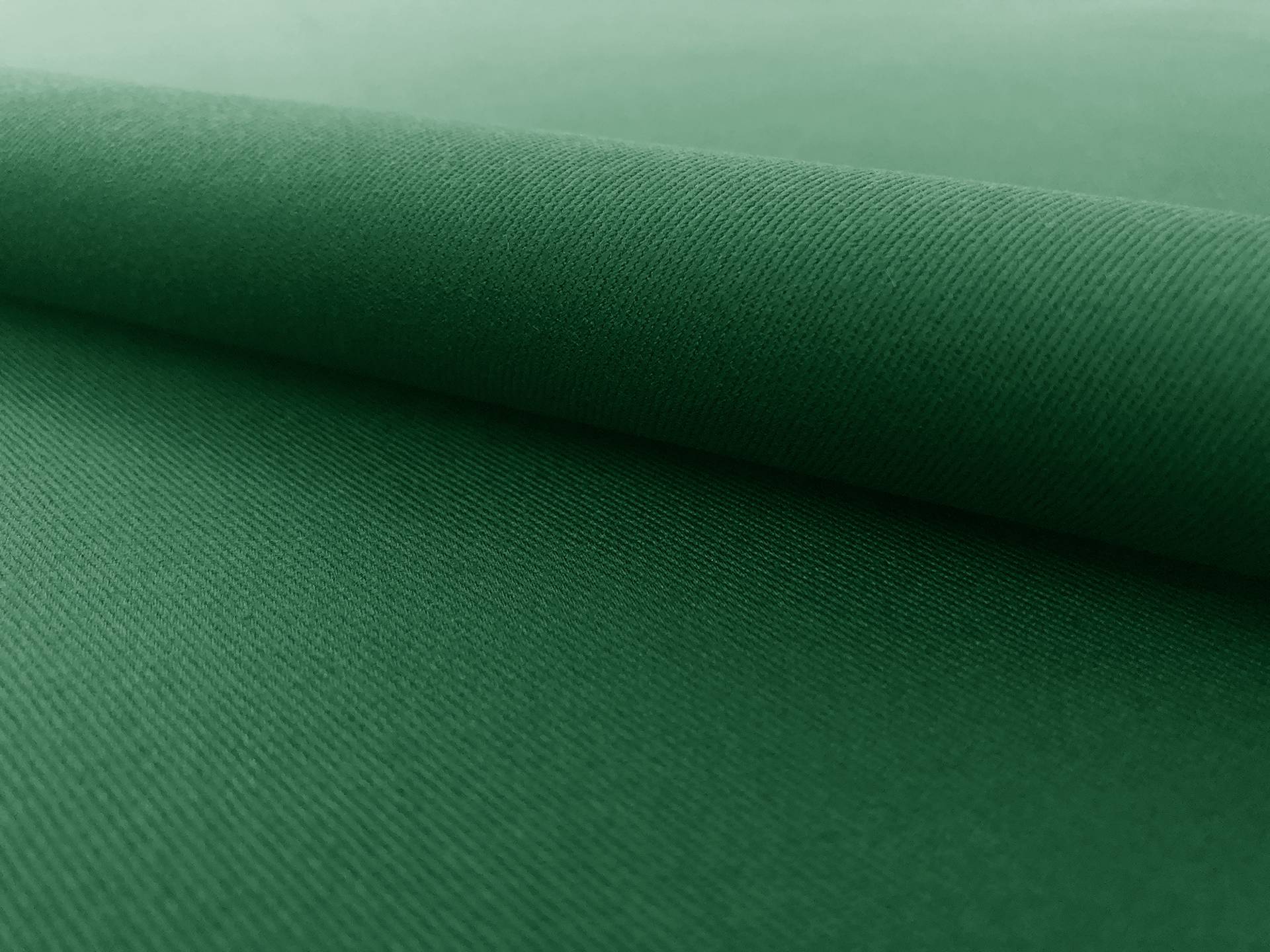 Cotton Chino Twill in Emerald 