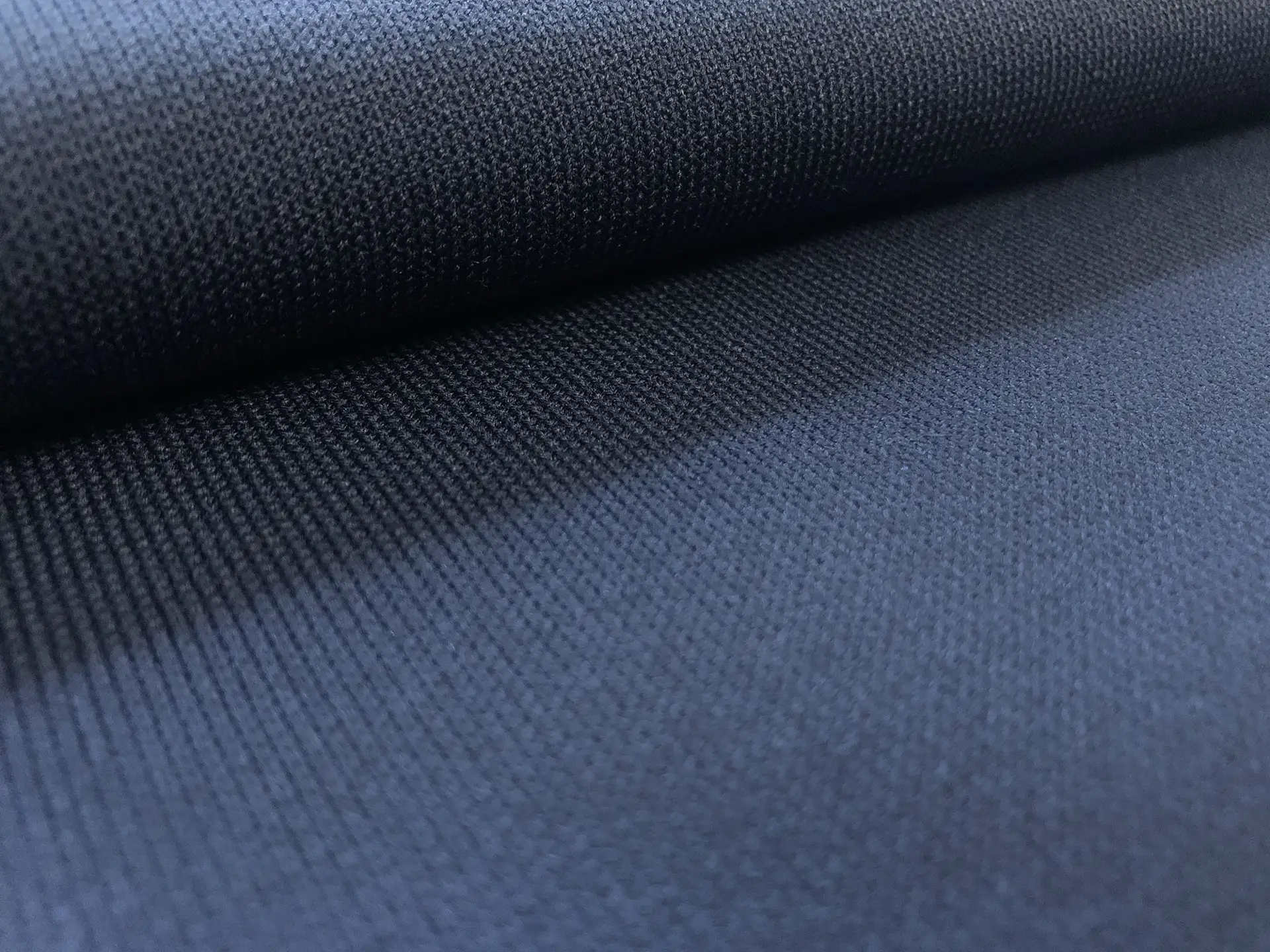 Tubular Heavy Nylon Knit in Navy