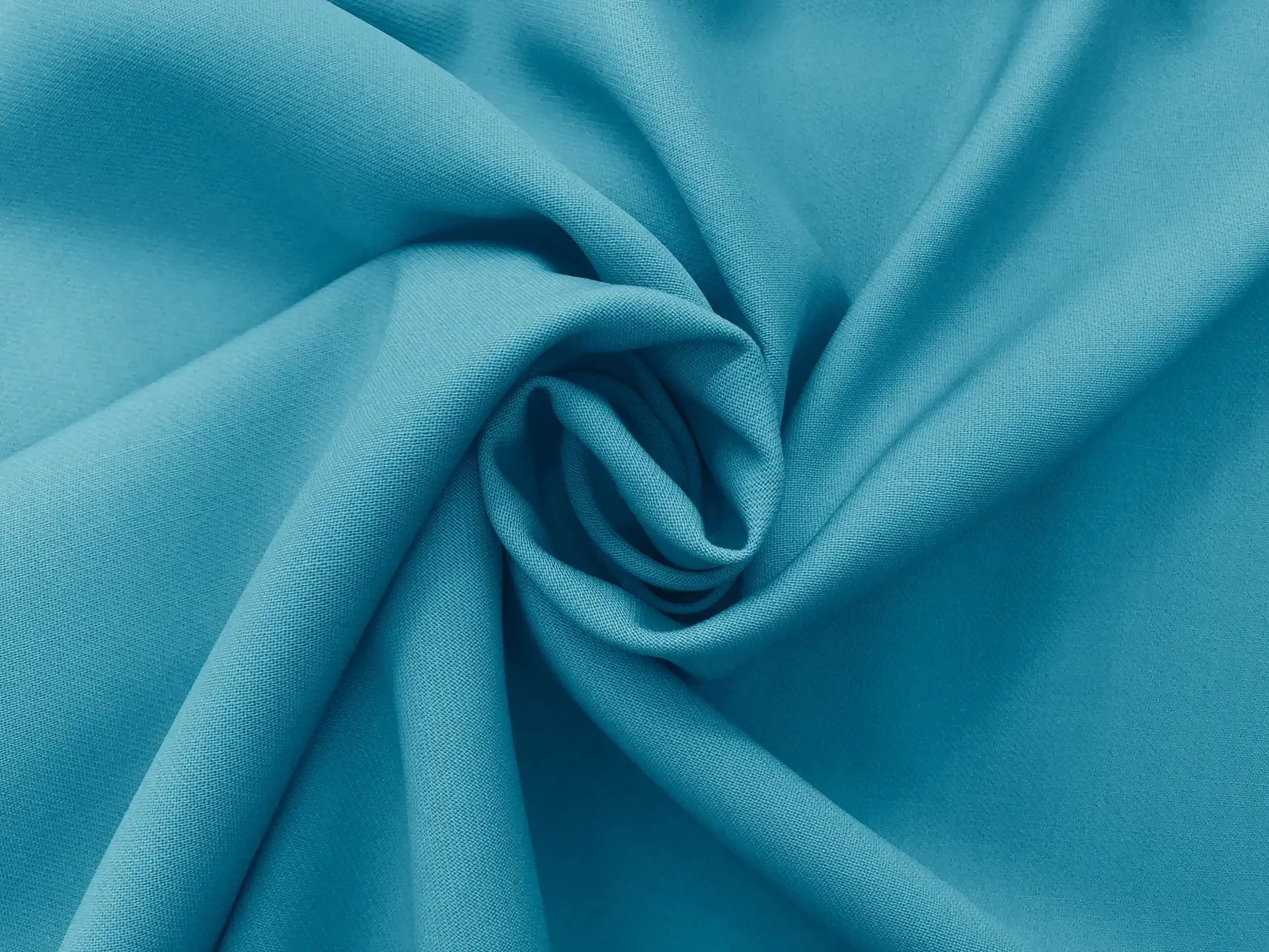 Italian Wool Satin Faille in Turchese