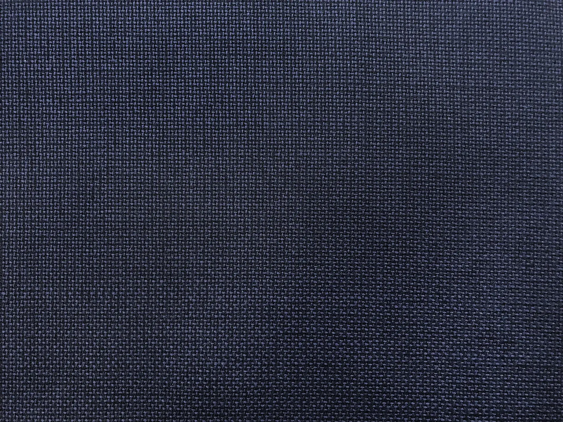 Super 120s Wool Hopsack in Blue Scuro