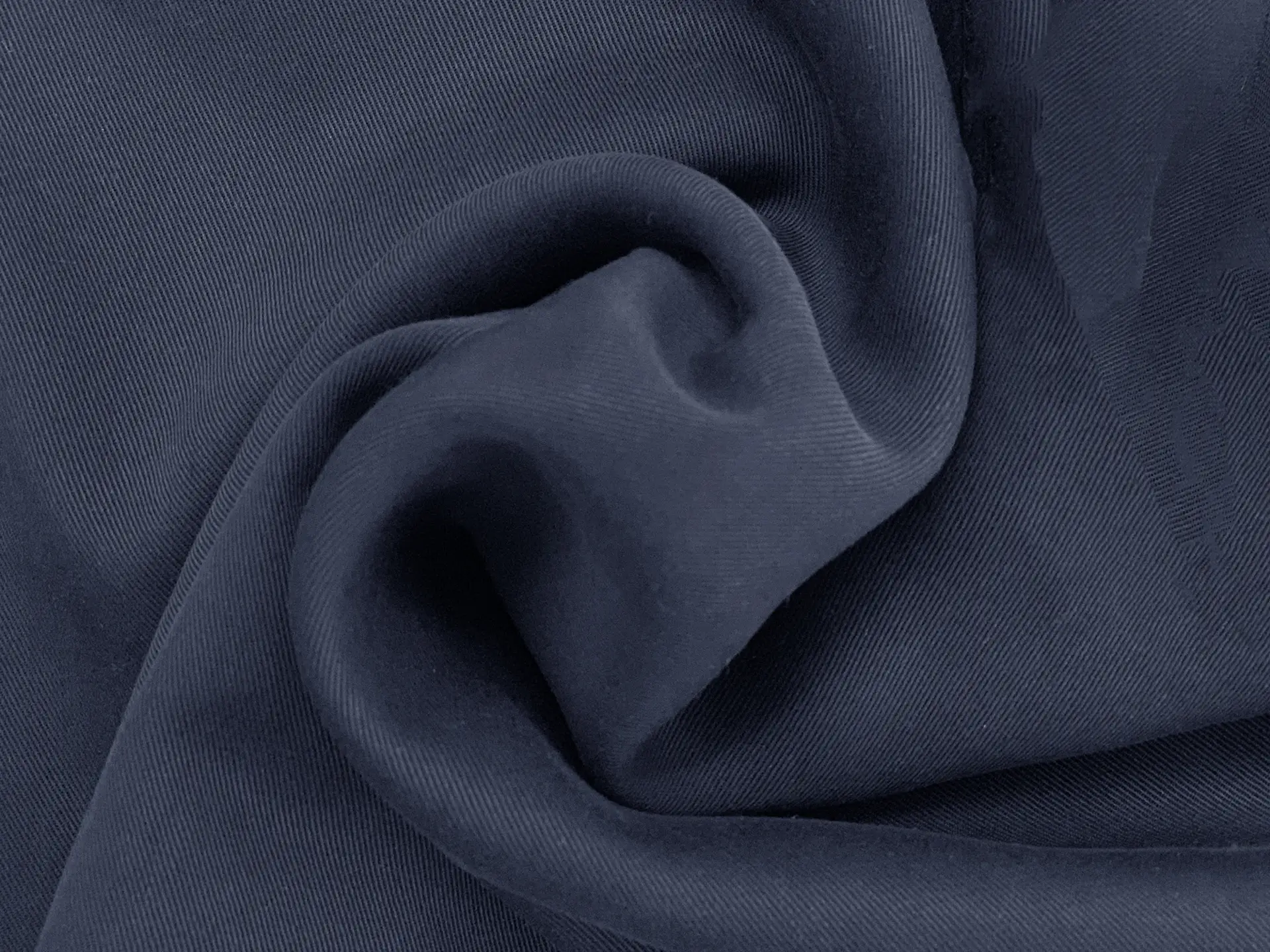 Sustainable Lyocell Twill in Navy