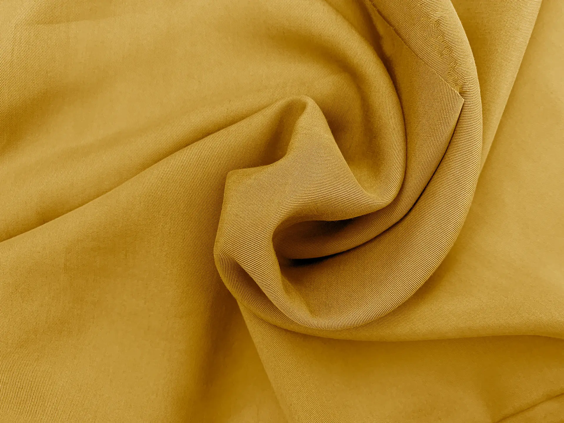 Tencel Gabardine in Ochre
