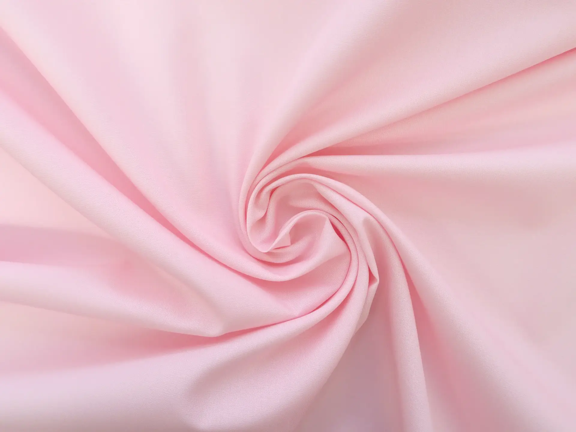 Poly Cotton Broadcloth in Pink Crocus