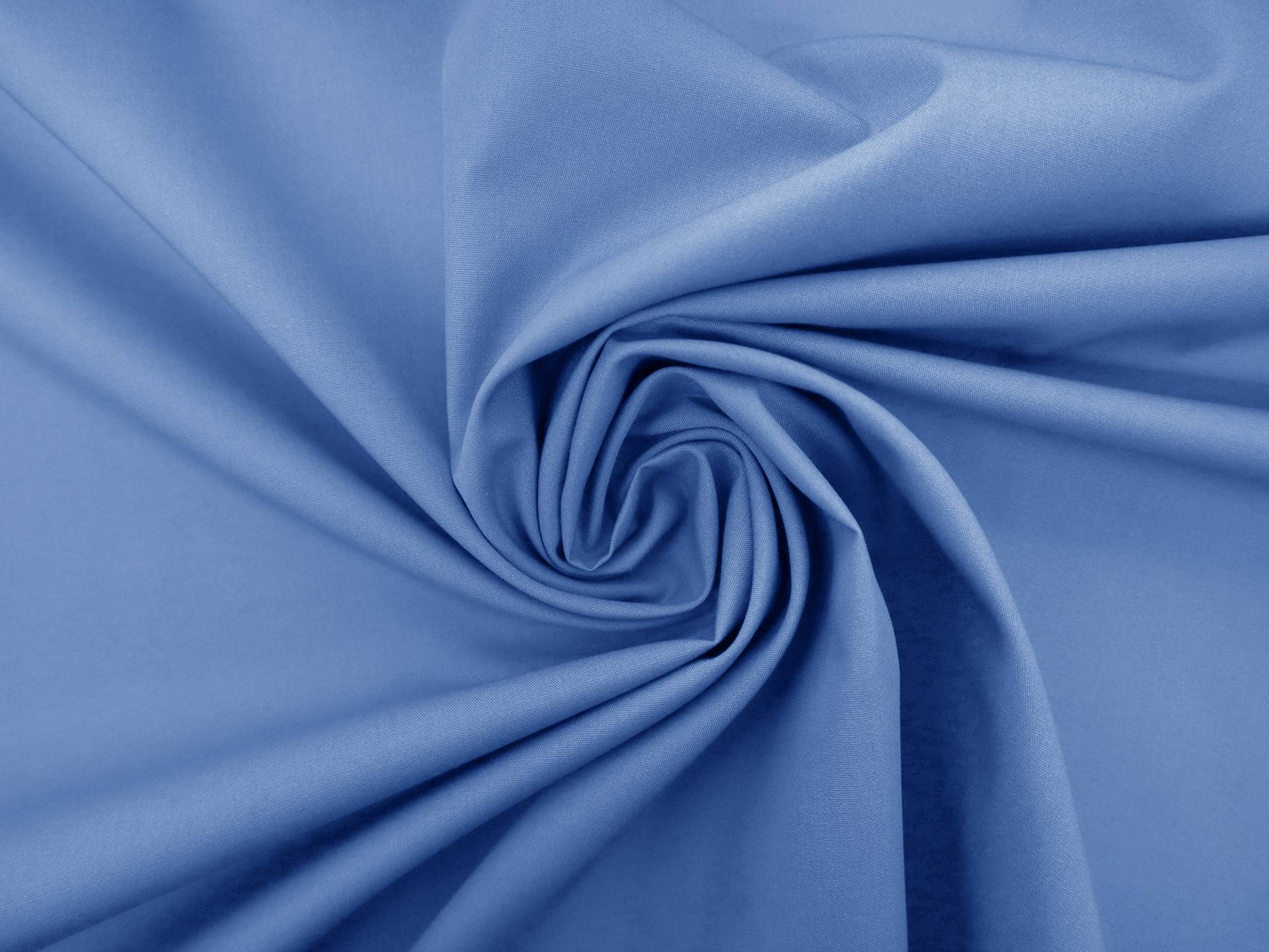 Poly Cotton Broadcloth in Bahama Blue