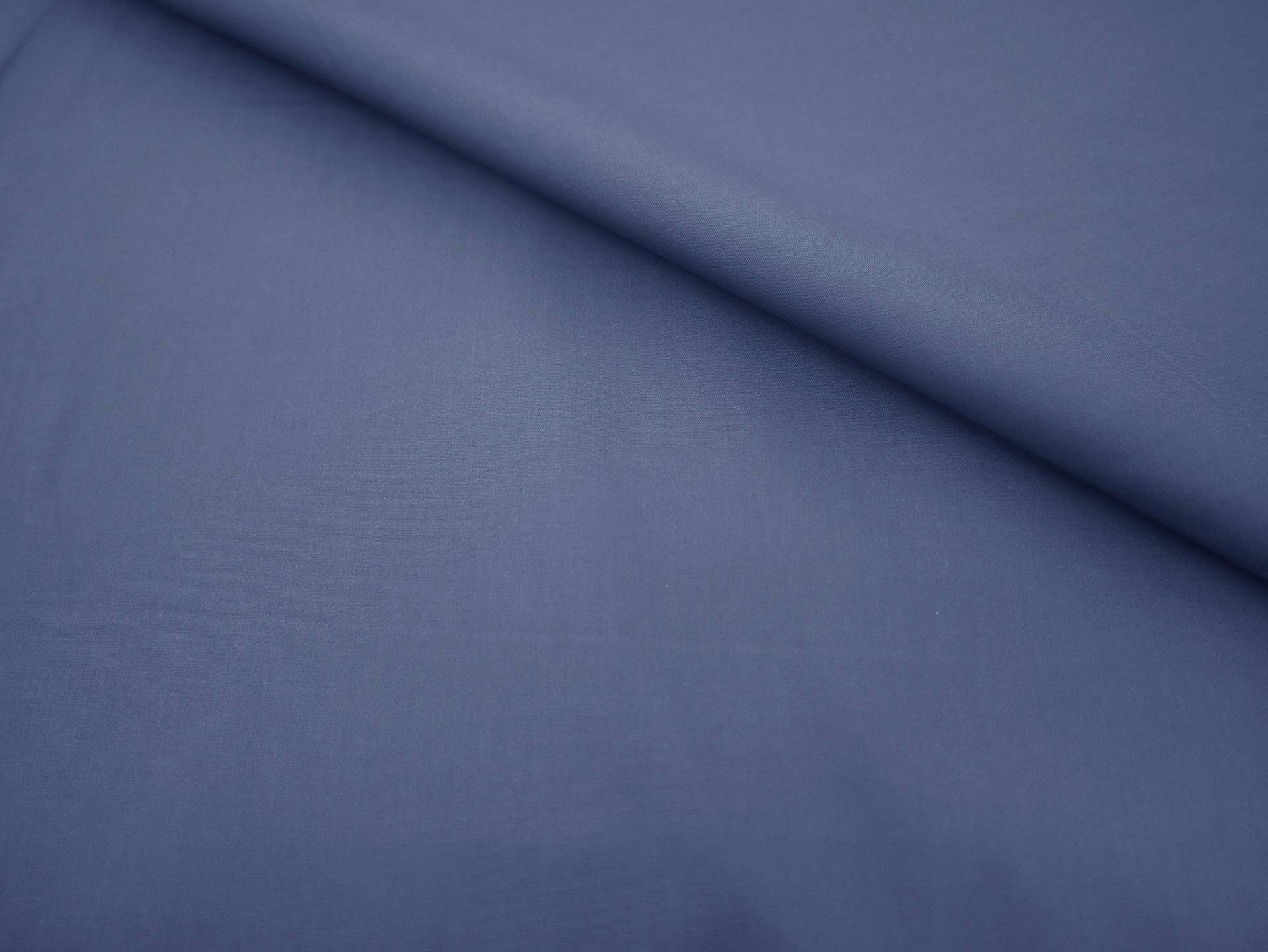 Poly Cotton Broadcloth in Stellar Blue