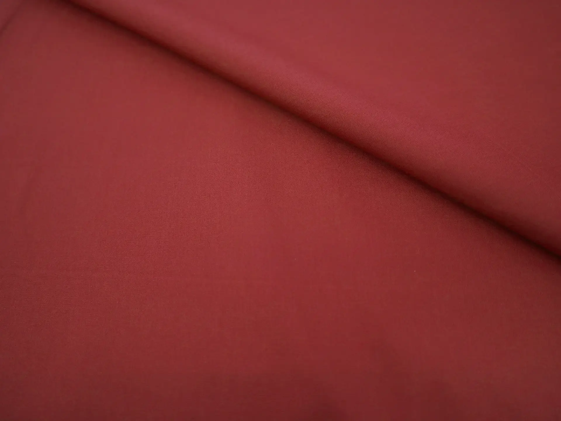 Poly Cotton Broadcloth in Red Baron