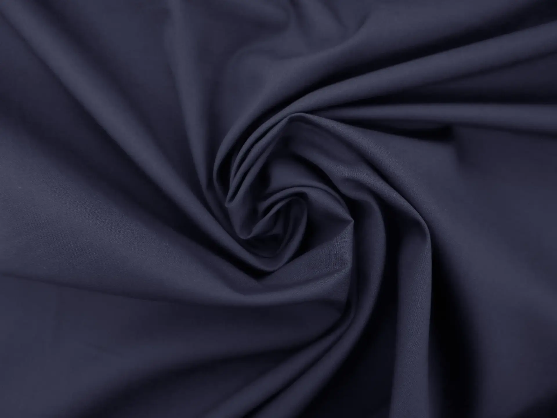Poly Cotton Broadcloth in Navy