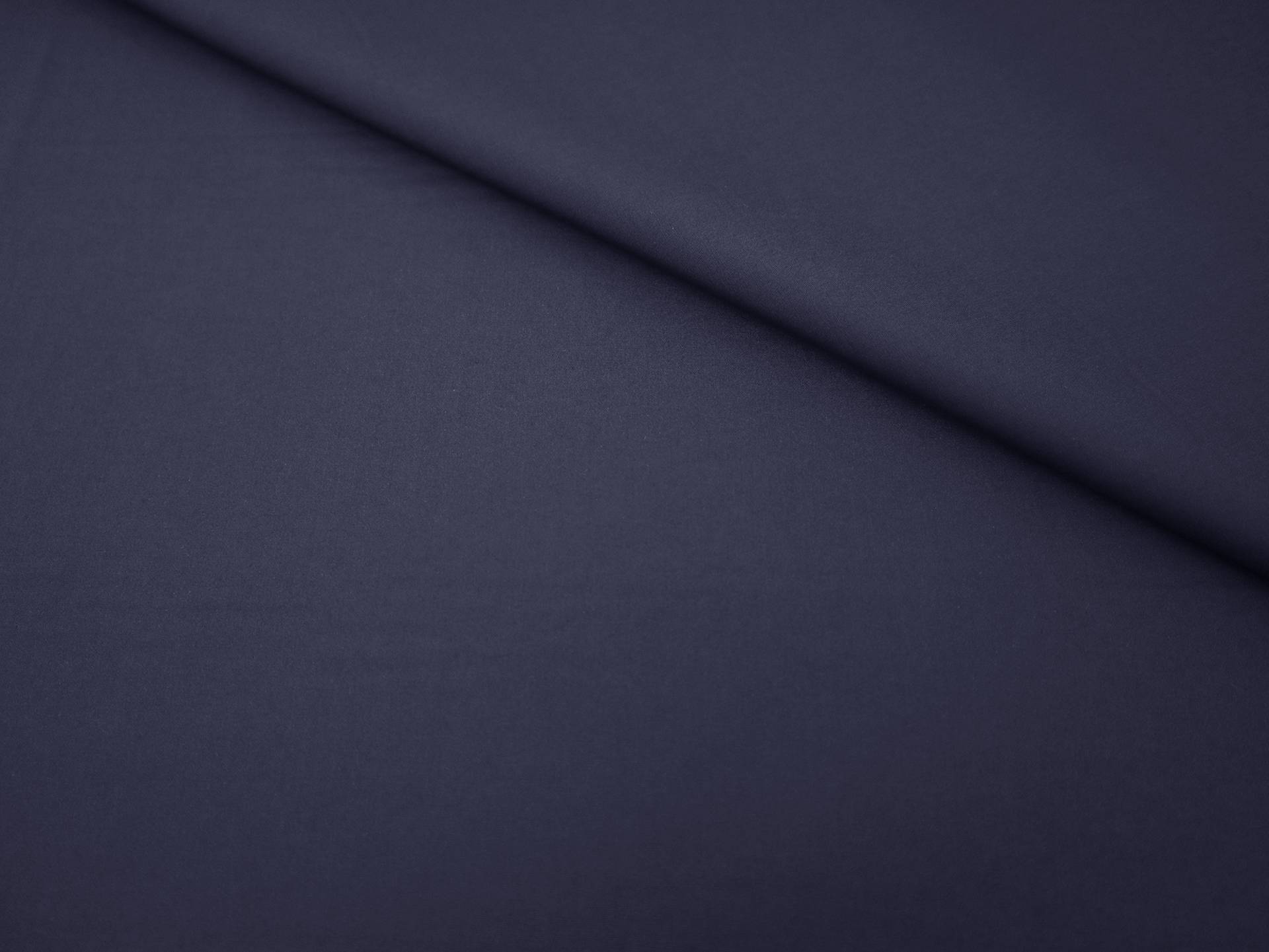 Poly Cotton Broadcloth in Navy