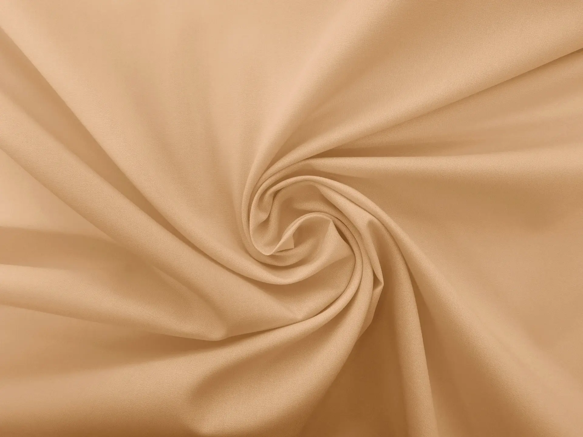 Poly Cotton Broadcloth in British Tan