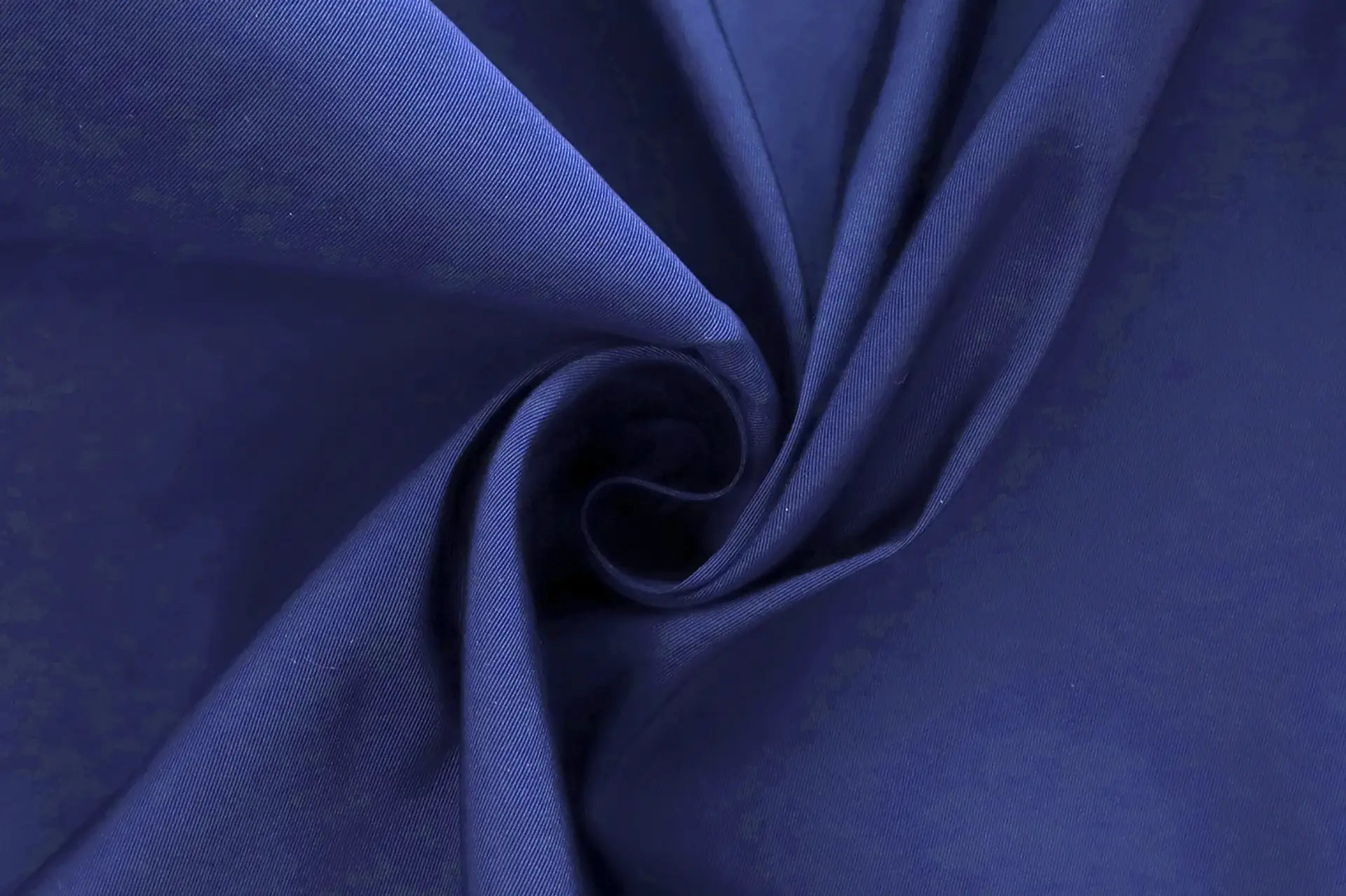 Silk Gros de Londres with a Bounce Finish in Blue